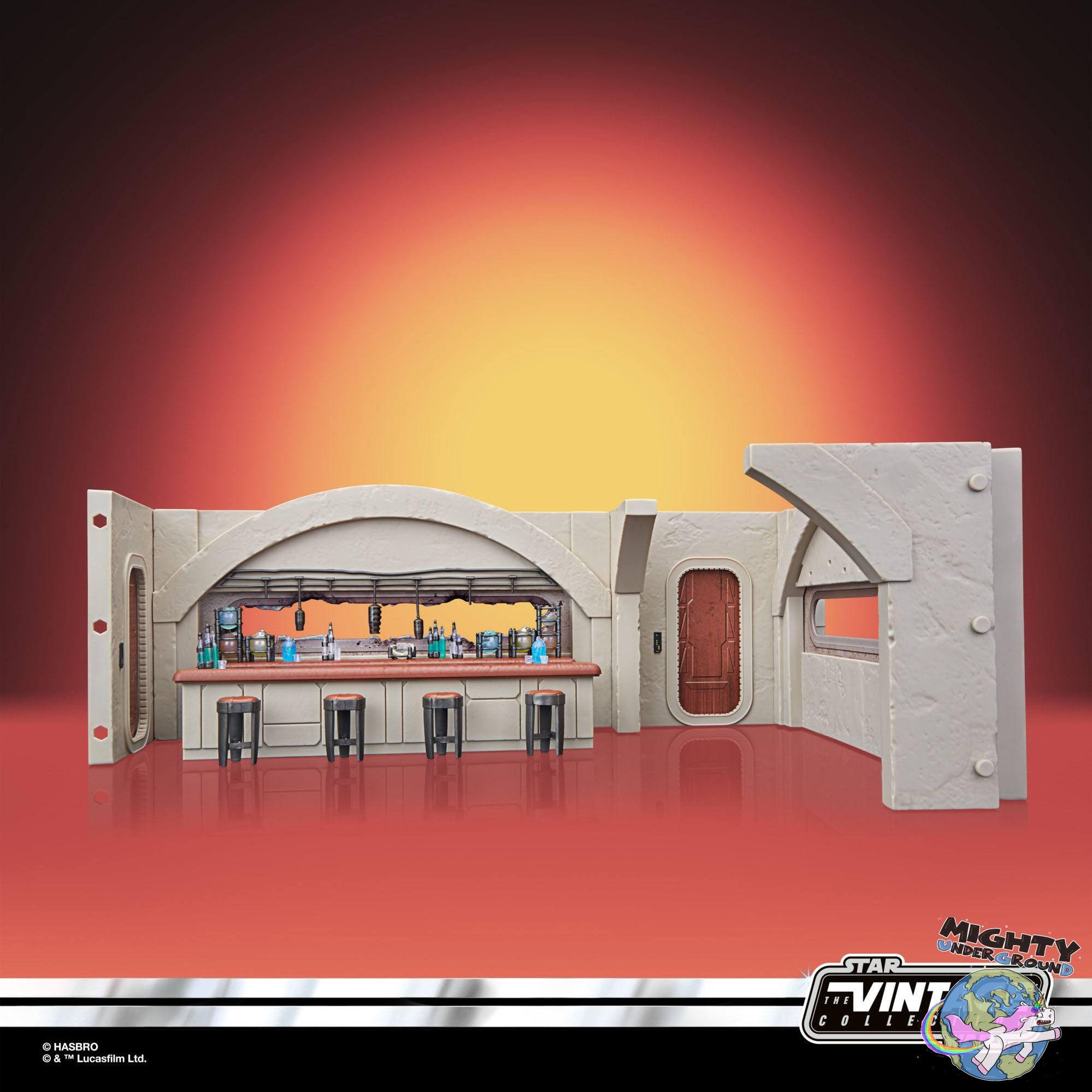 Star Wars Vintage Collection: Cantina with Imperial Death Trooper (Nevarro, The Mandalorian) - 10 cm-Actionfiguren-Hasbro-Mighty Underground