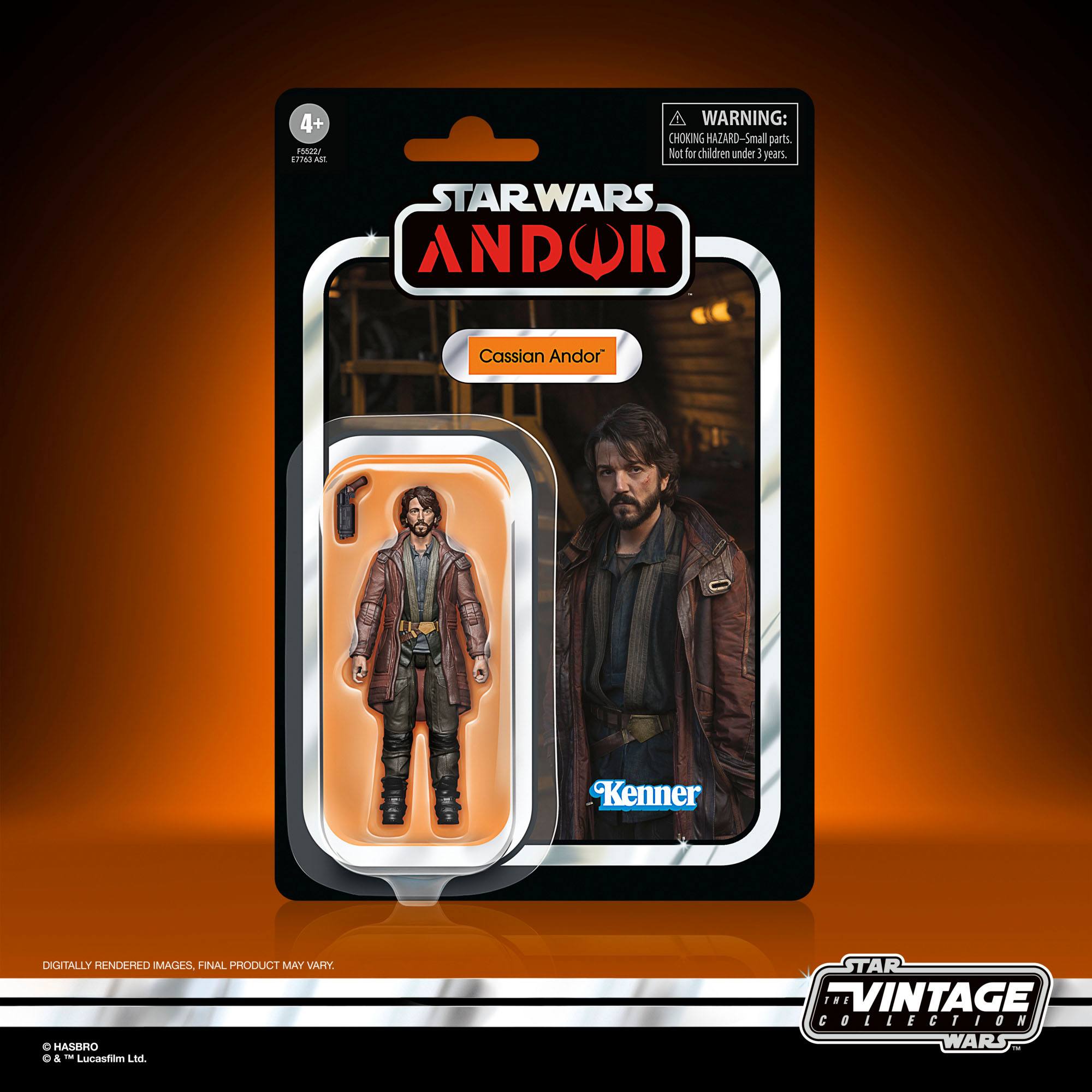 Star Wars Vintage Collection: Cassian Andor - 10 cm-Actionfiguren-Hasbro-Mighty Underground