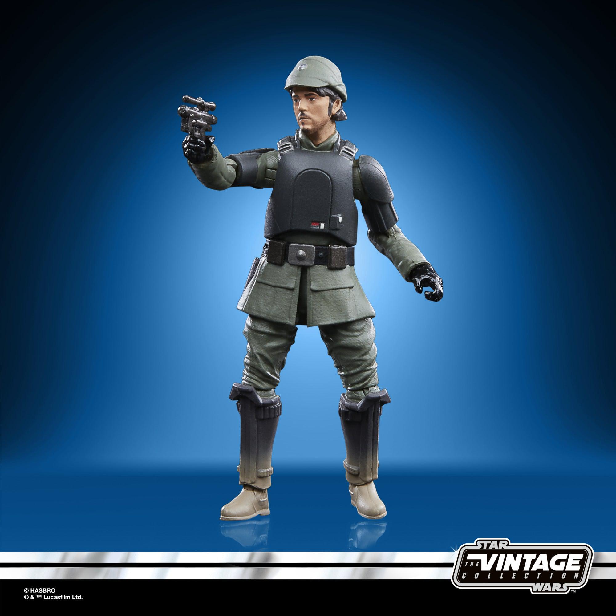 Star Wars Vintage Collection: Cassian Andor (Aldhani Mission) - 10 cm-Actionfiguren-Hasbro-Mighty Underground
