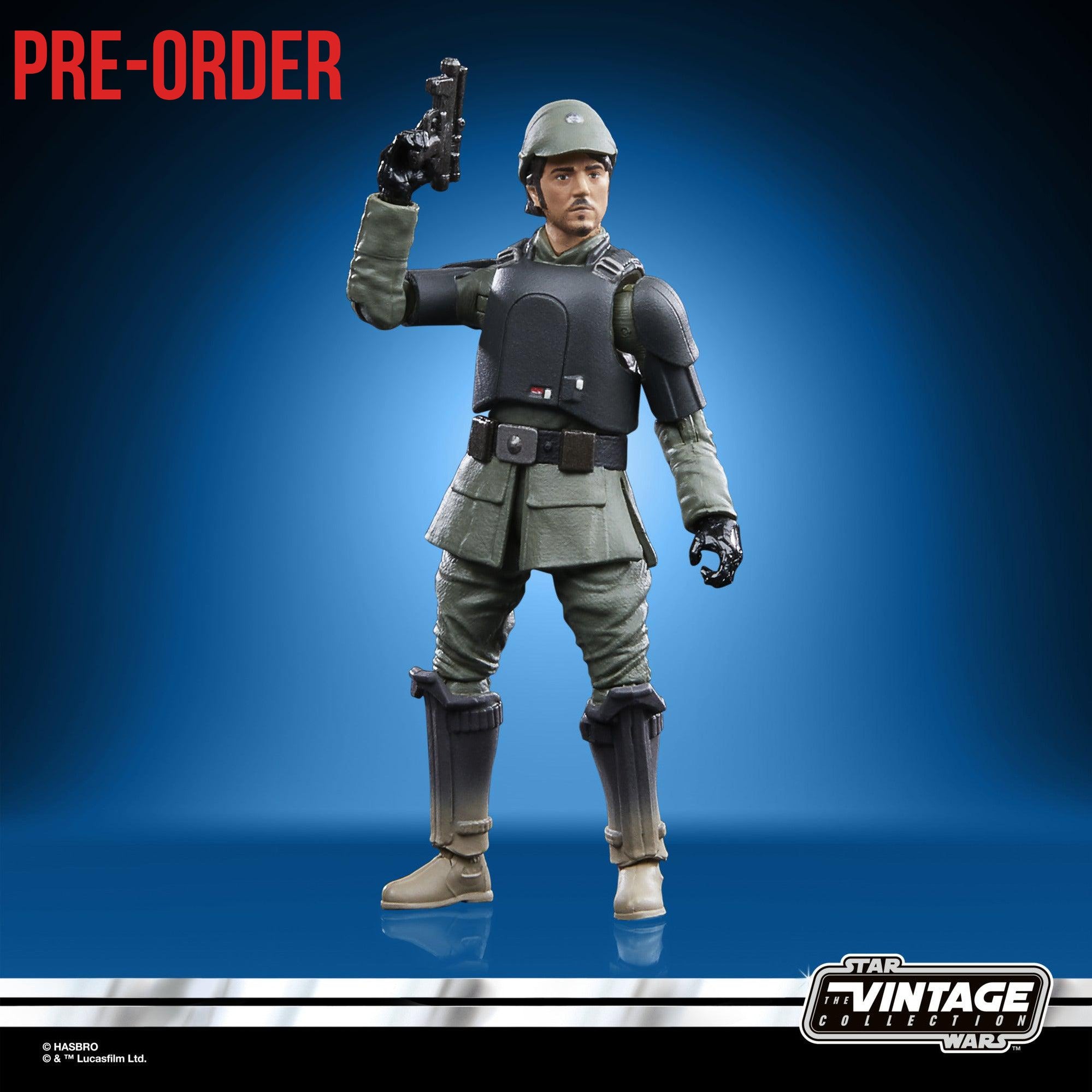Star Wars Vintage Collection: Cassian Andor (Aldhani Mission) - 10 cm-Actionfiguren-Hasbro-Mighty Underground