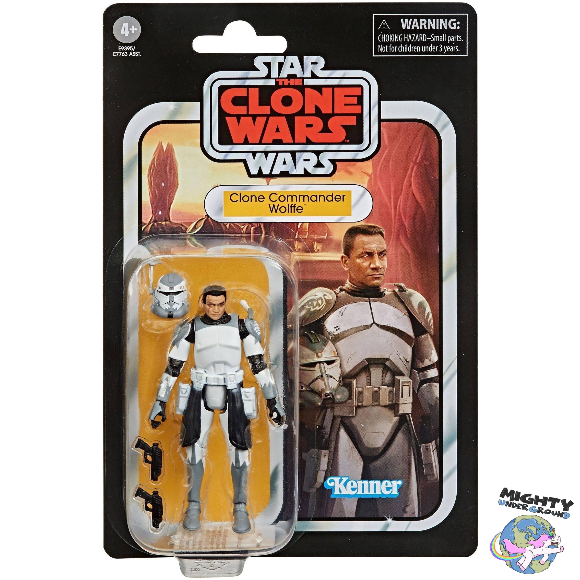 Star Wars Vintage Collection: Clone Commander Wolffe (The Clone Wars) - 10 cm-Actionfiguren-Hasbro-Mighty Underground