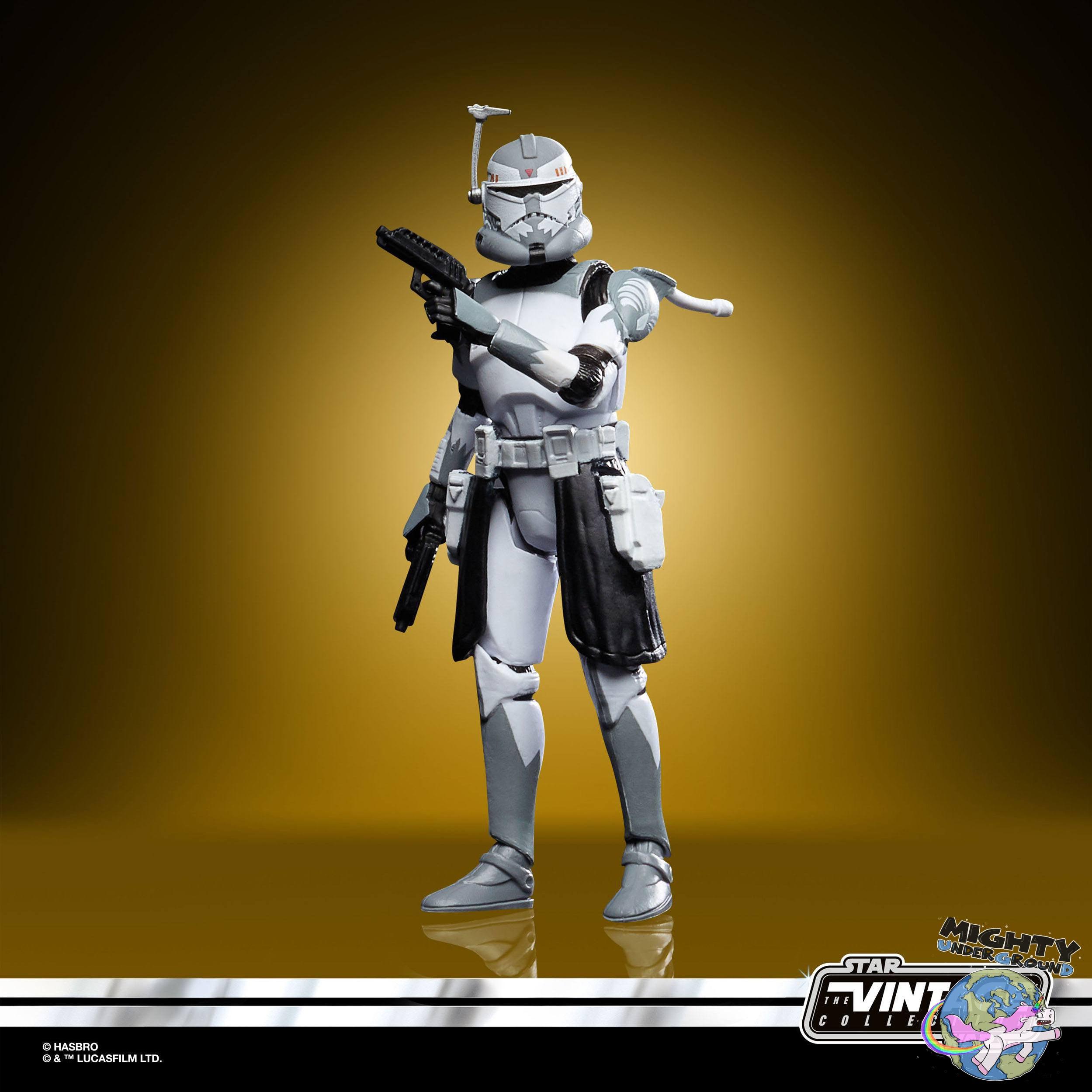 Star Wars Vintage Collection: Clone Commander Wolffe (The Clone Wars) - 10 cm-Actionfiguren-Hasbro-Mighty Underground