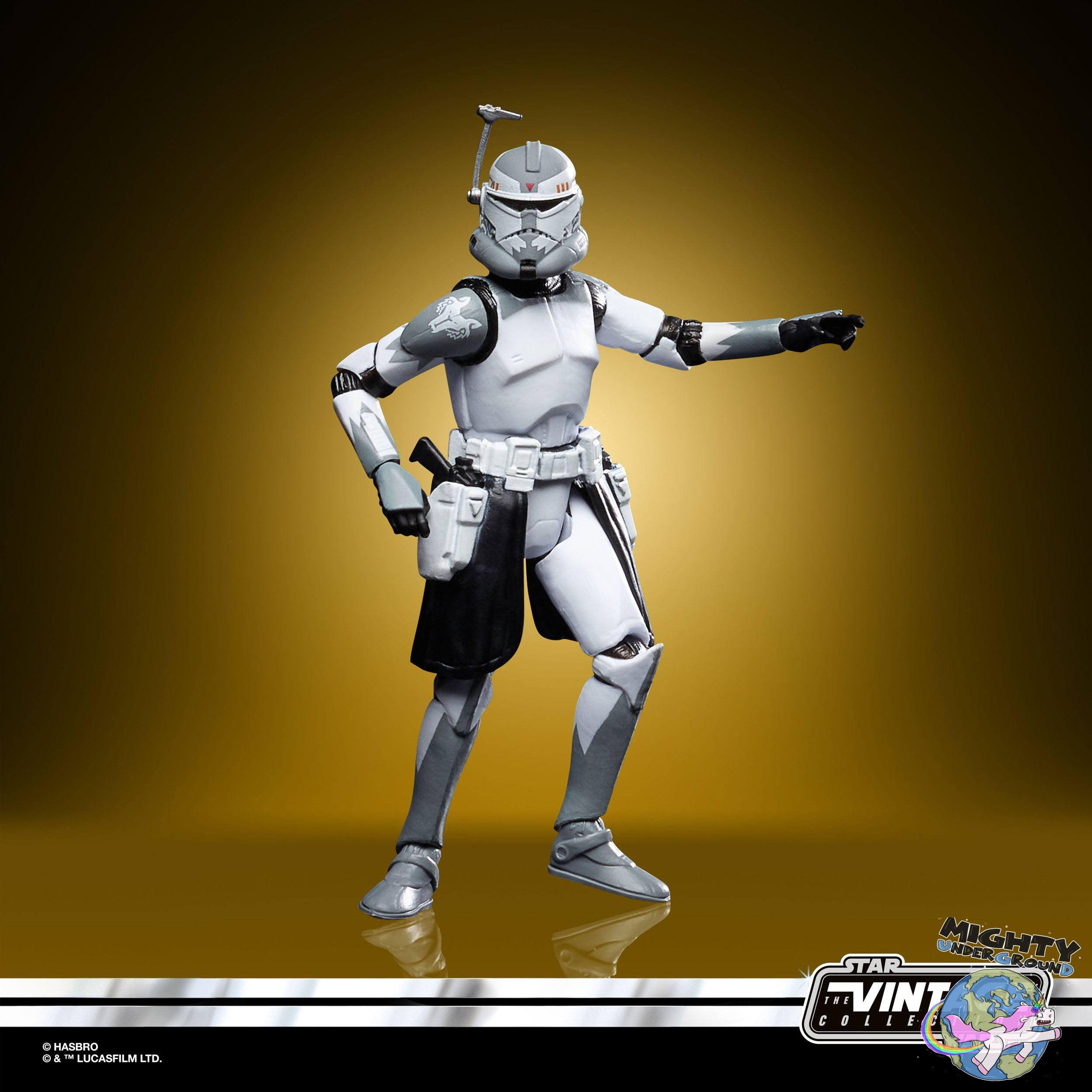 Star Wars Vintage Collection: Clone Commander Wolffe (The Clone Wars) - 10 cm-Actionfiguren-Hasbro-Mighty Underground