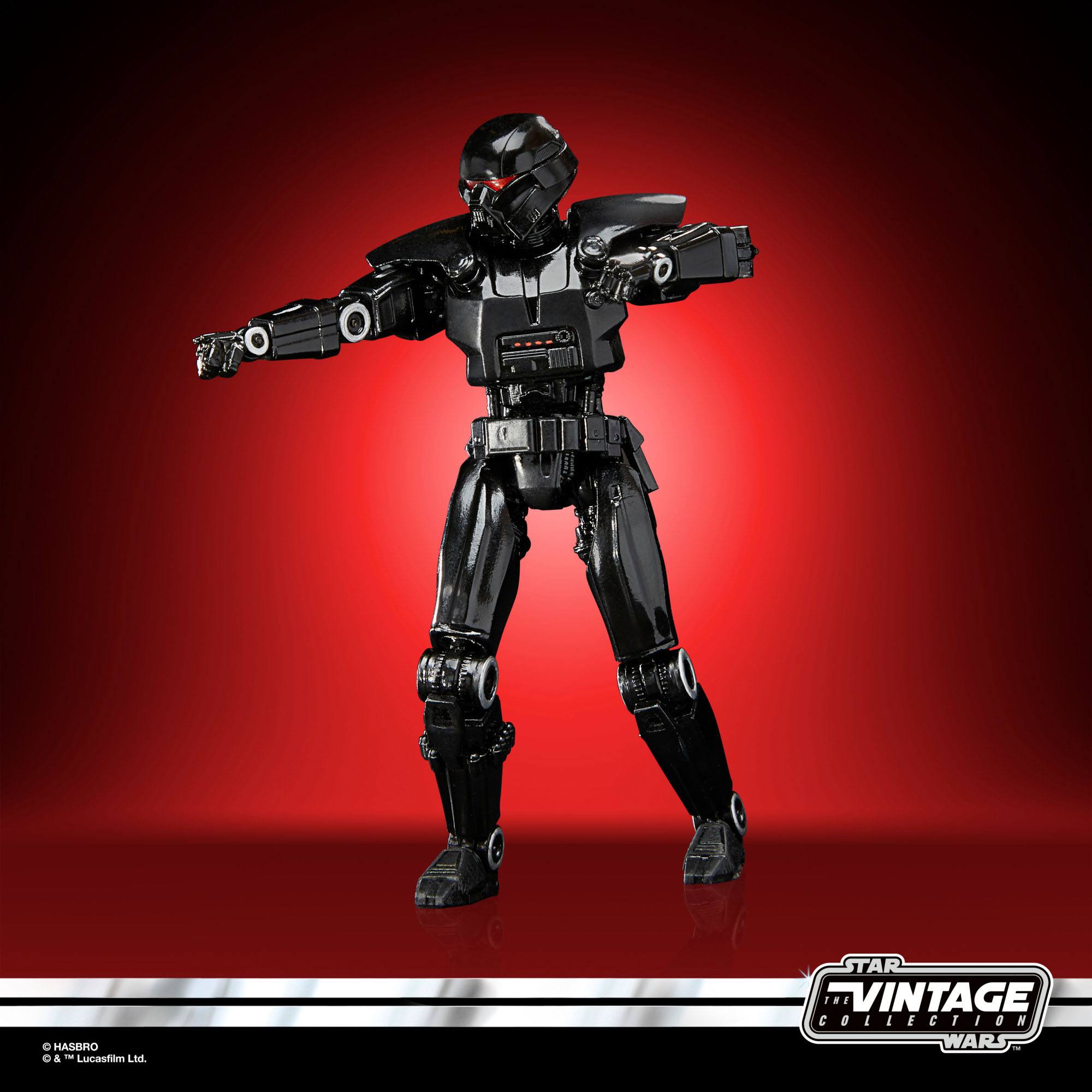 Star Wars Vintage Collection: Dark Trooper (The Mandalorian) - 10 cm-Actionfiguren-Hasbro-Mighty Underground