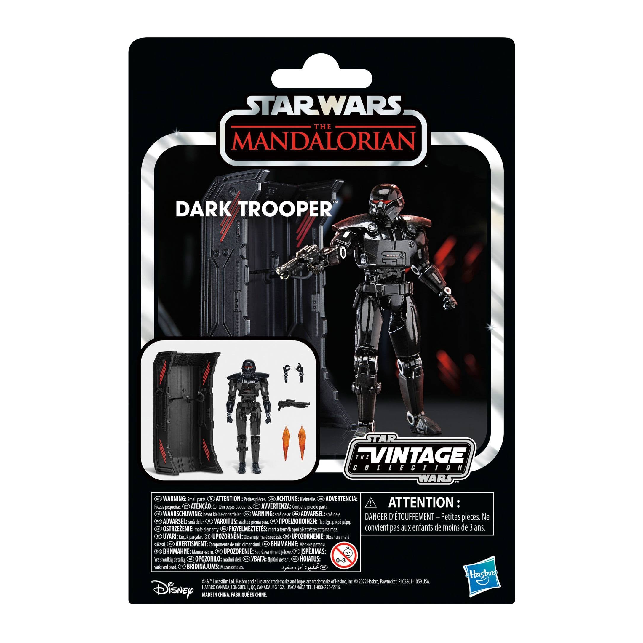 Star Wars Vintage Collection: Dark Trooper (The Mandalorian) - 10 cm-Actionfiguren-Hasbro-Mighty Underground