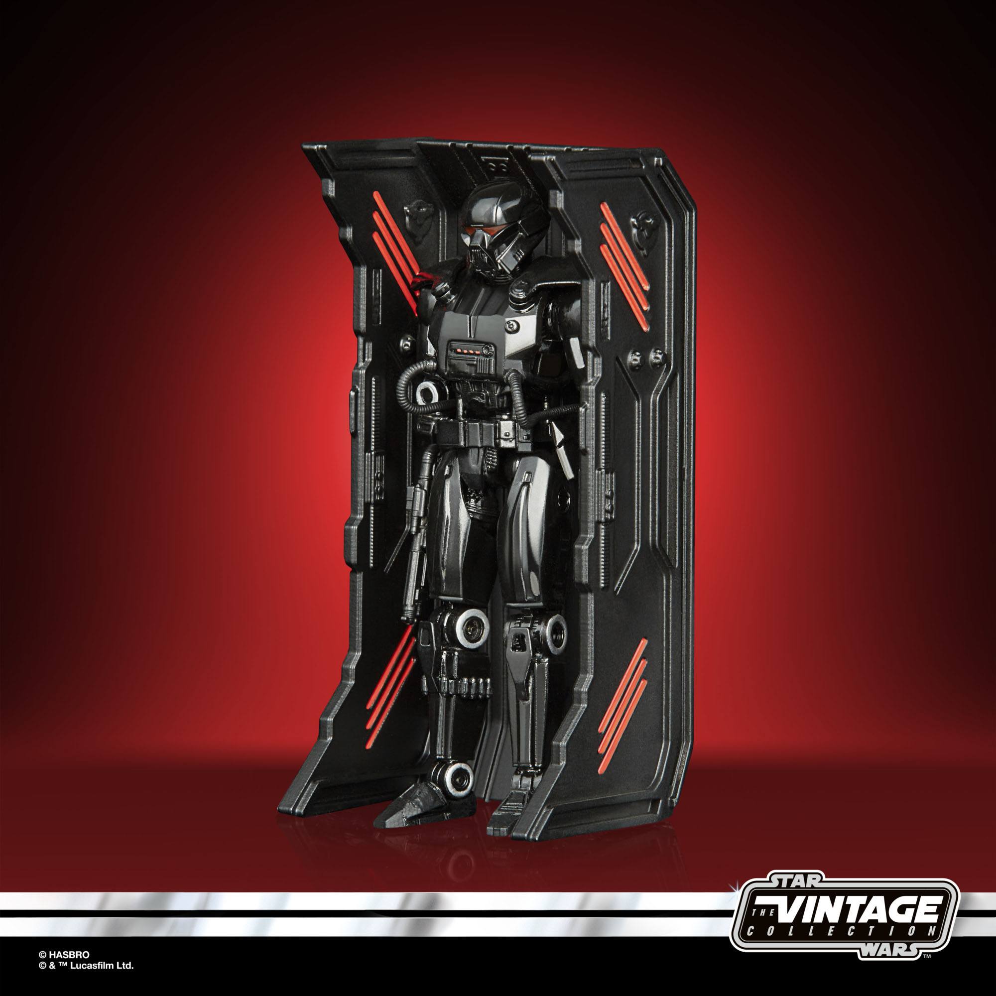 Star Wars Vintage Collection: Dark Trooper (The Mandalorian) - 10 cm-Actionfiguren-Hasbro-Mighty Underground