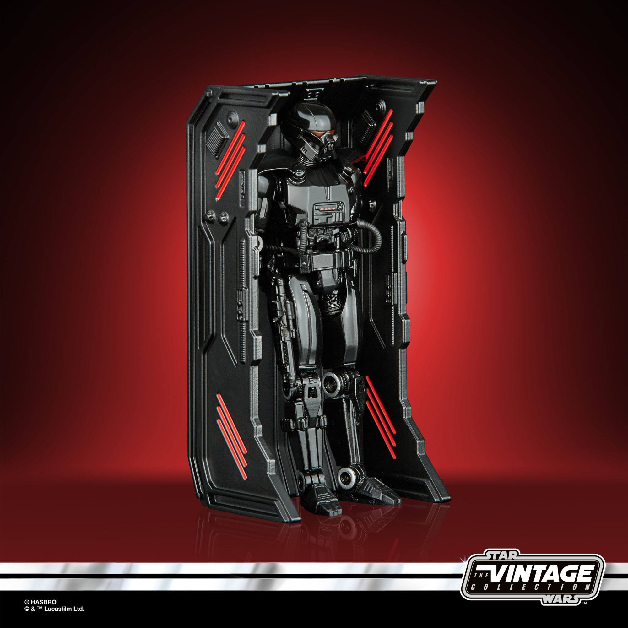 Star Wars Vintage Collection: Dark Trooper (The Mandalorian) - 10 cm-Actionfiguren-Hasbro-Mighty Underground