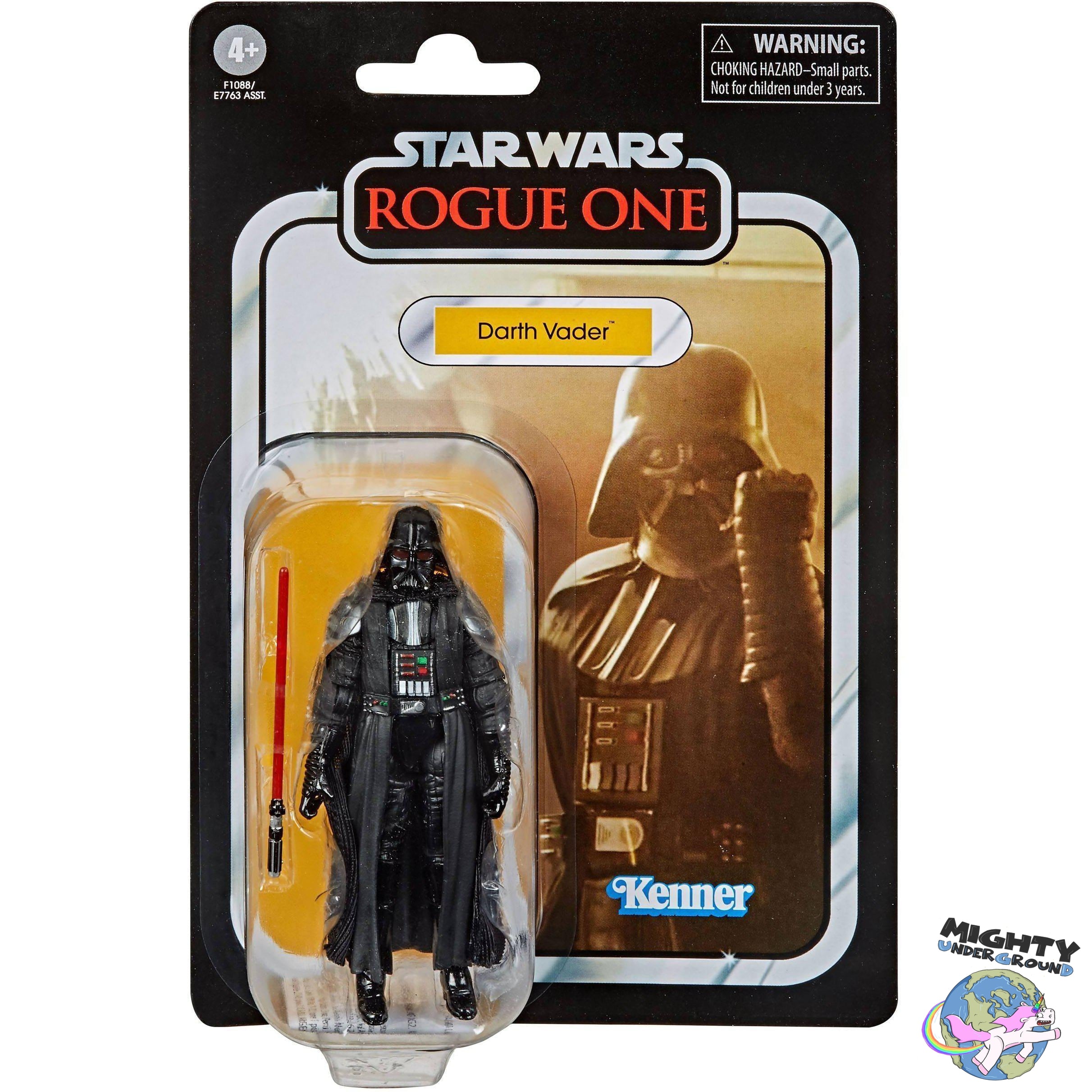Star Wars Vintage Collection: Darth Vader (Rogue One) - 10 cm-Actionfiguren-Hasbro-Mighty Underground