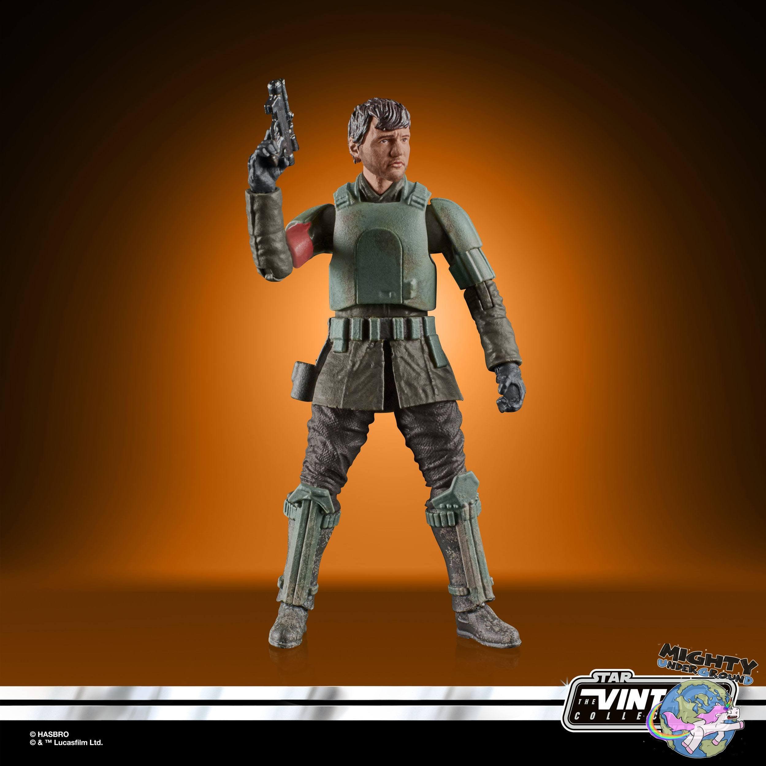 Star Wars Vintage Collection: Din Djarin (Morak, The Mandalorian)- 10 cm-Actionfiguren-Hasbro-Mighty Underground