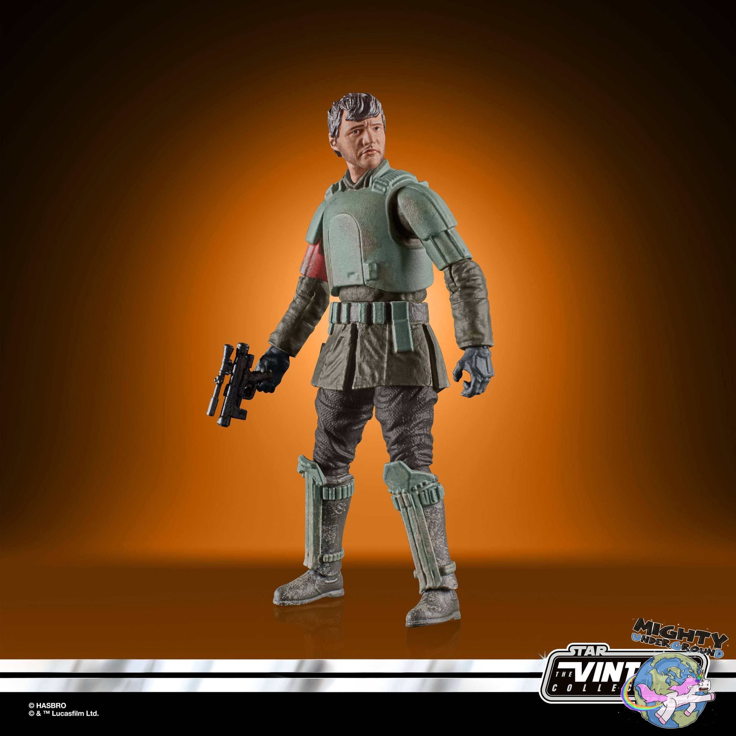 Star Wars Vintage Collection: Din Djarin (Morak, The Mandalorian)- 10 cm-Actionfiguren-Hasbro-Mighty Underground