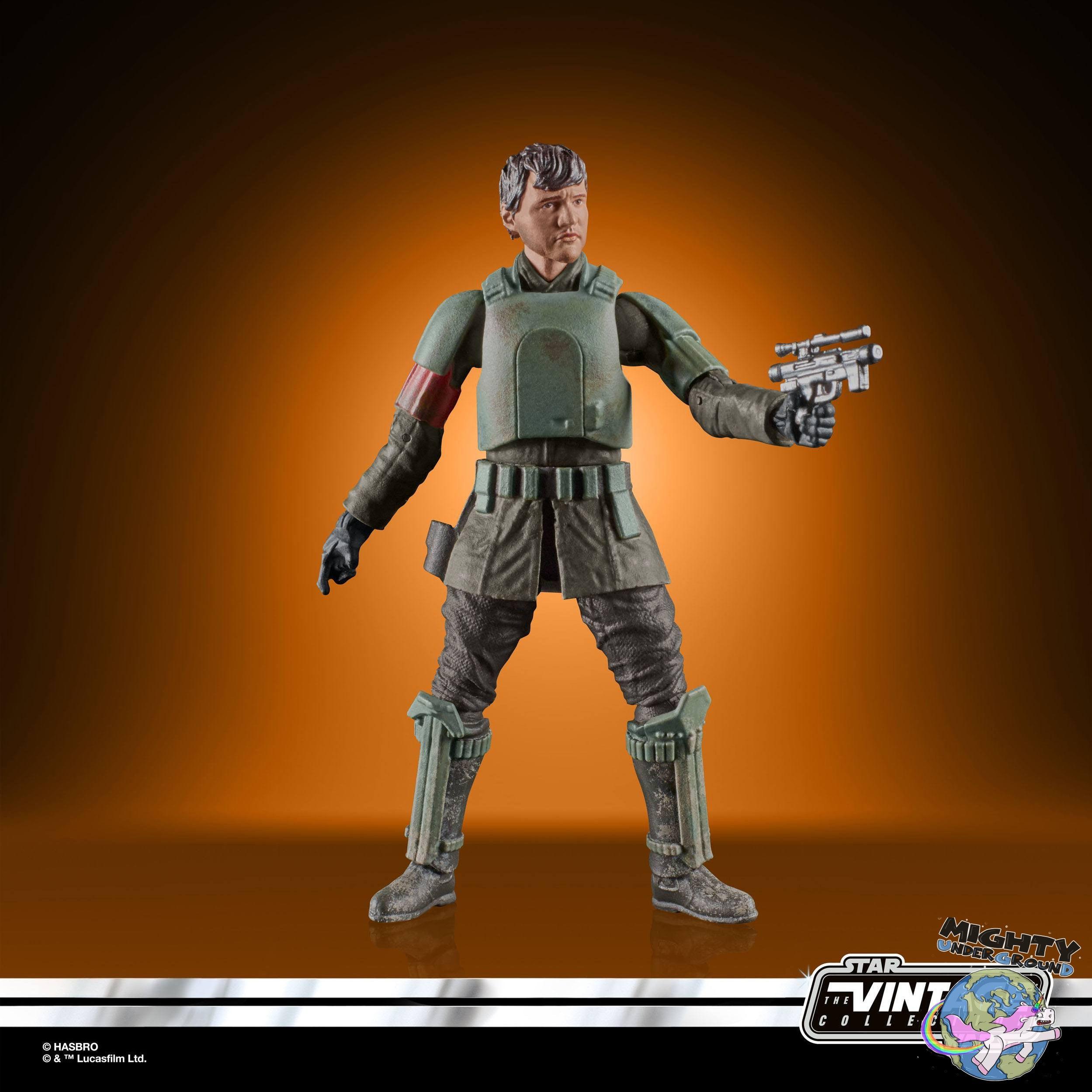 Star Wars Vintage Collection: Din Djarin (Morak, The Mandalorian)- 10 cm-Actionfiguren-Hasbro-Mighty Underground