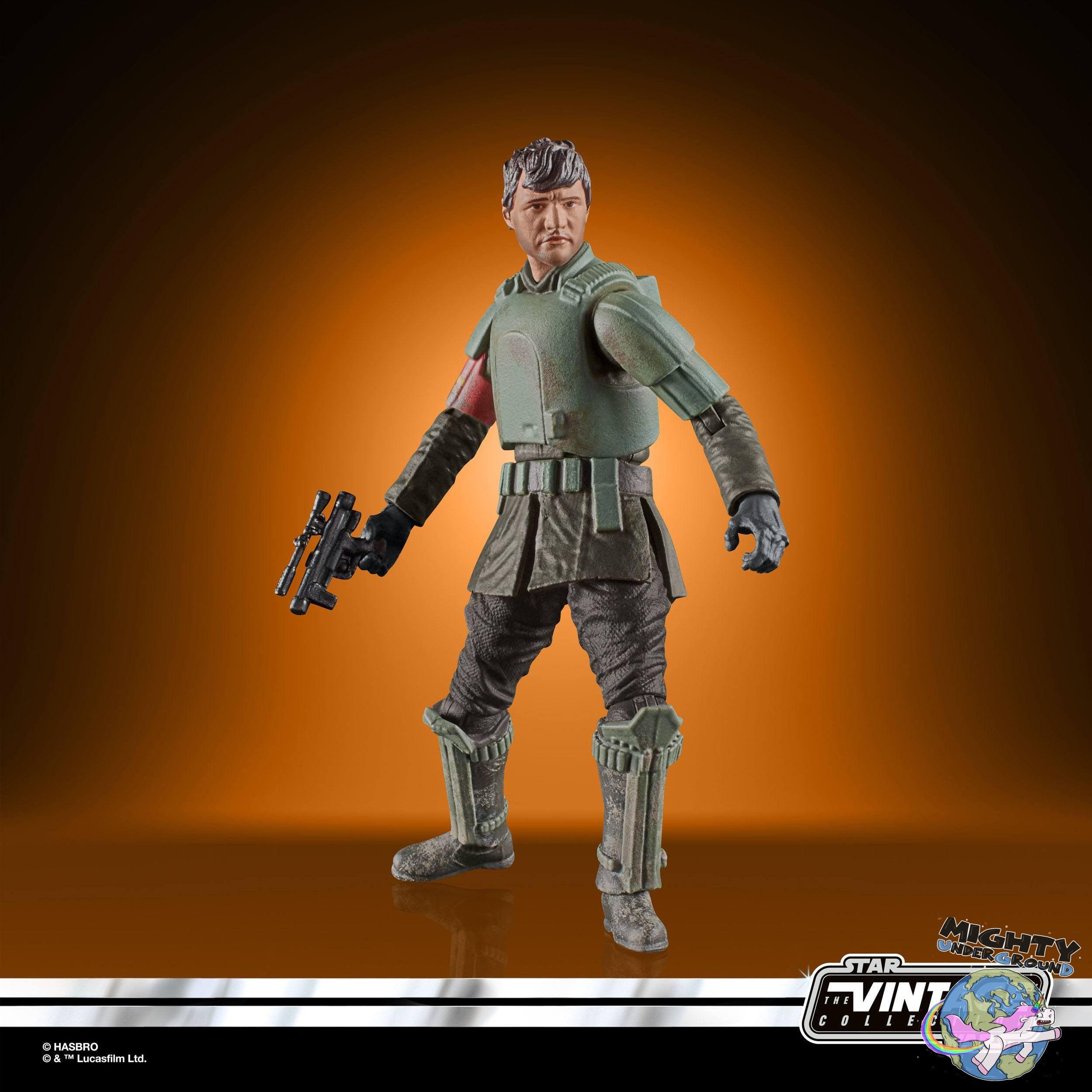 Star Wars Vintage Collection: Din Djarin (Morak, The Mandalorian)- 10 cm-Actionfiguren-Hasbro-Mighty Underground