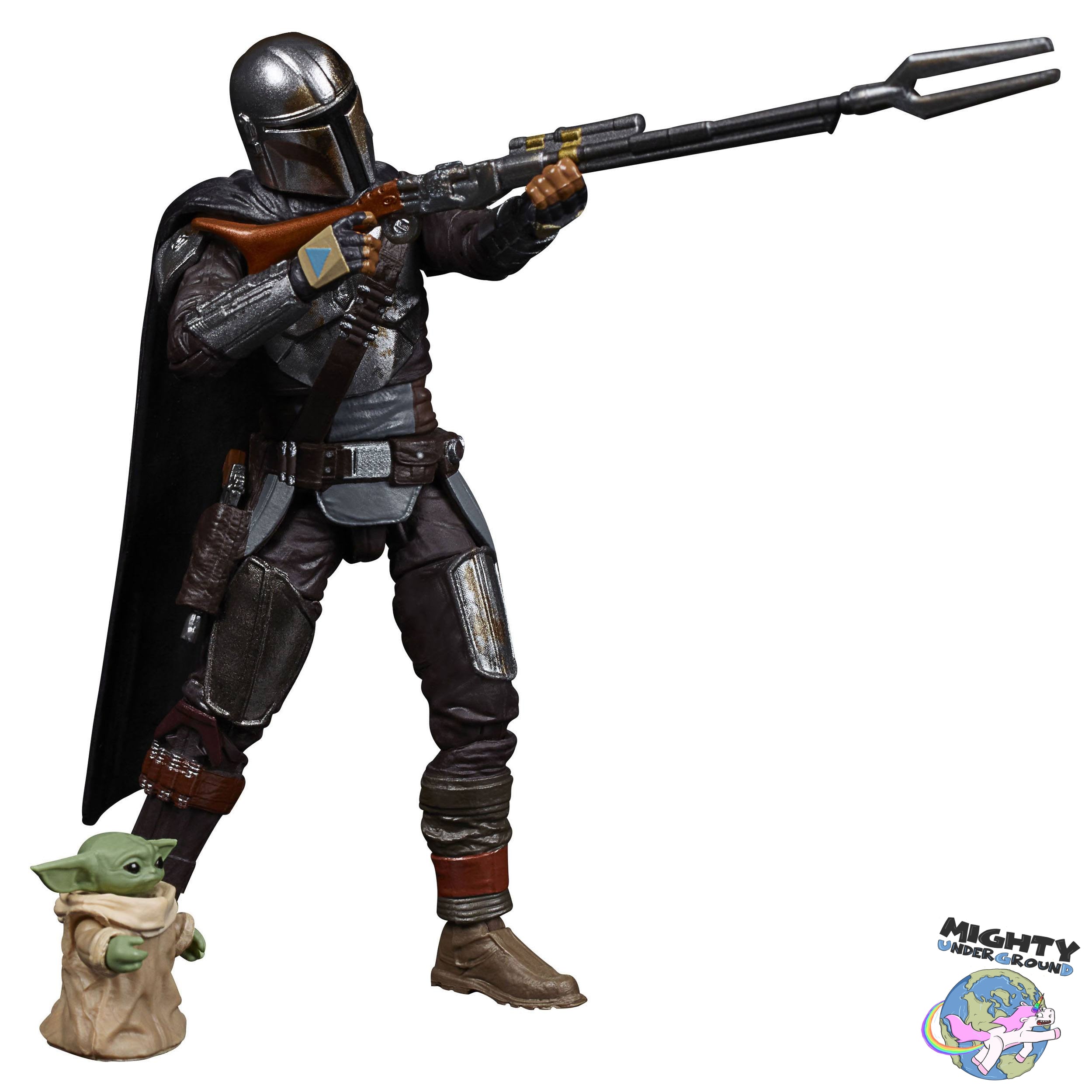 Star Wars Vintage Collection: Din Djarin (The Mandalorian) & Grogu (The Child) - 10 cm-Actionfiguren-Hasbro-Mighty Underground
