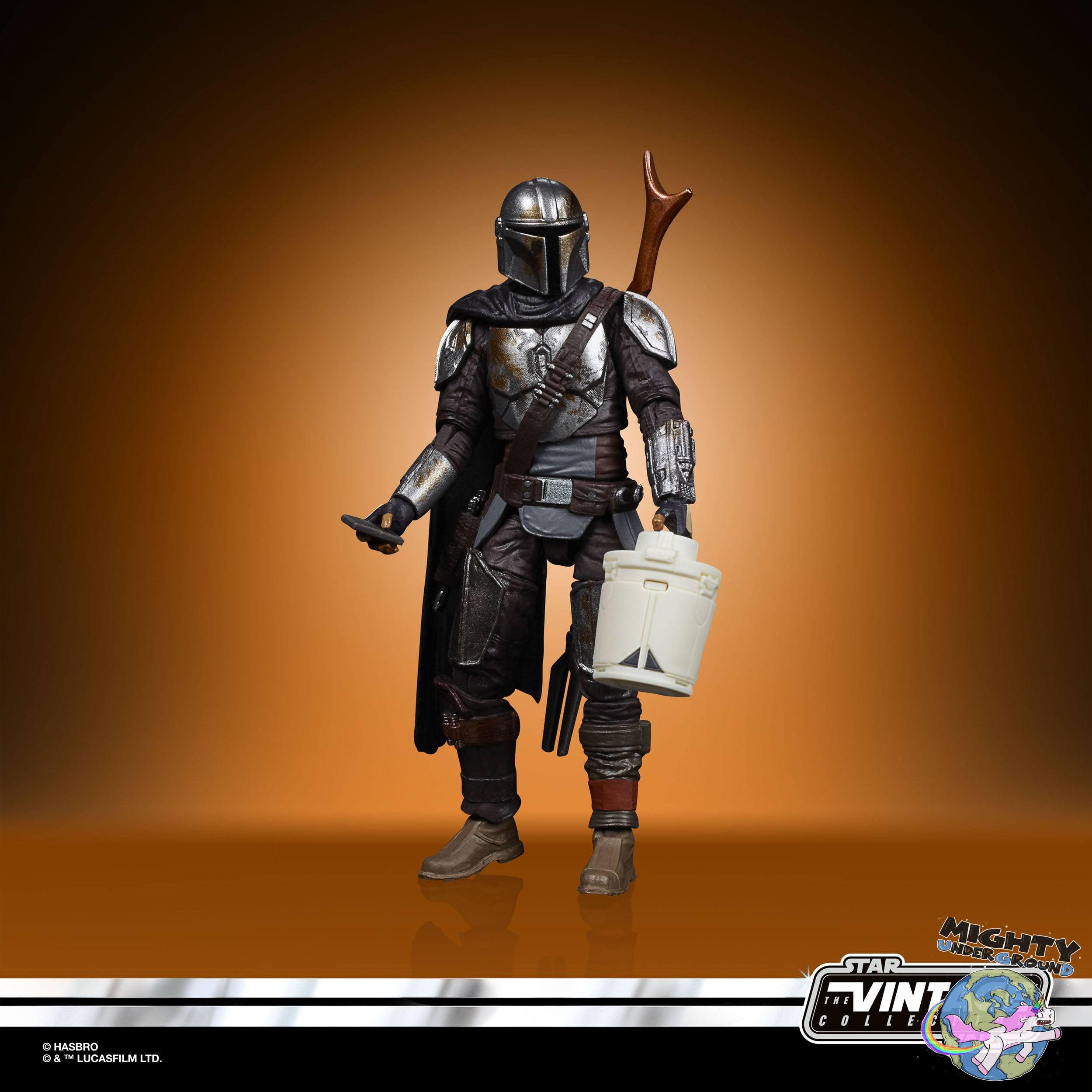 Star Wars Vintage Collection: Din Djarin (The Mandalorian) & Grogu (The Child) - 10 cm-Actionfiguren-Hasbro-Mighty Underground