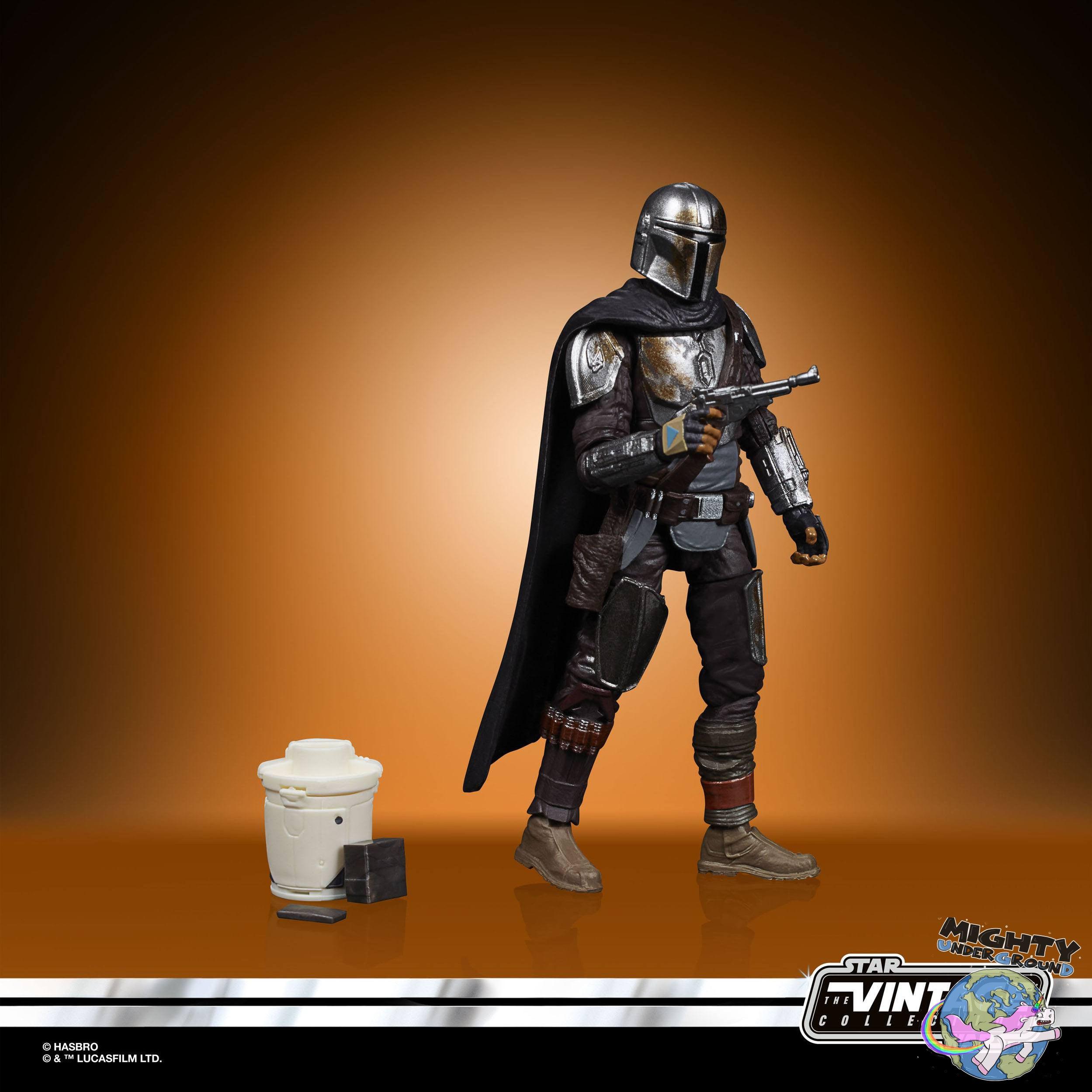 Star Wars Vintage Collection: Din Djarin (The Mandalorian) & Grogu (The Child) - 10 cm-Actionfiguren-Hasbro-Mighty Underground