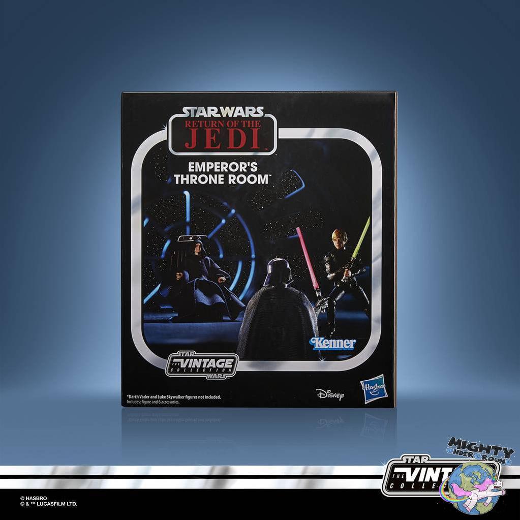Star Wars Vintage Collection: Emperor Palpatine's Throne Room (RotJ) - 10 cm-Actionfiguren-Hasbro-Mighty Underground