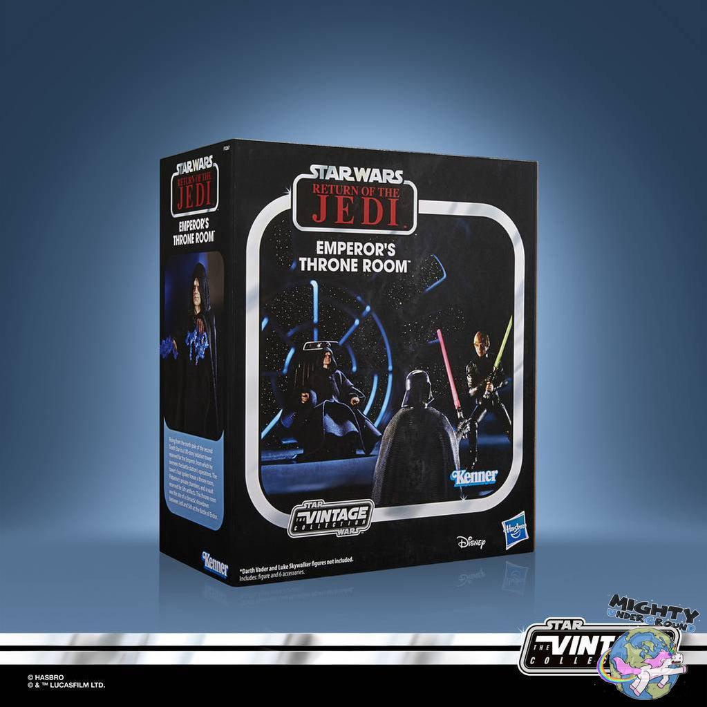 Star Wars Vintage Collection: Emperor Palpatine's Throne Room (RotJ) - 10 cm-Actionfiguren-Hasbro-Mighty Underground