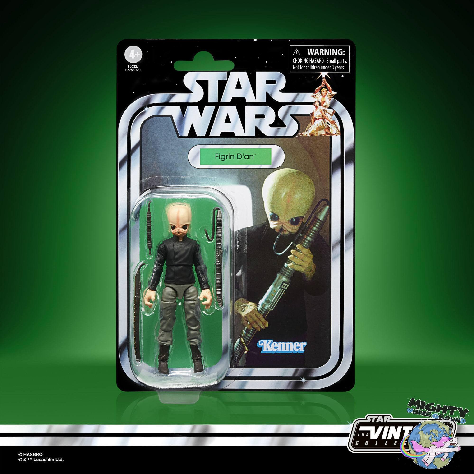 Star Wars Vintage Collection: Figrin D'an (Ep. IV) - 10 cm-Actionfiguren-Hasbro-Mighty Underground