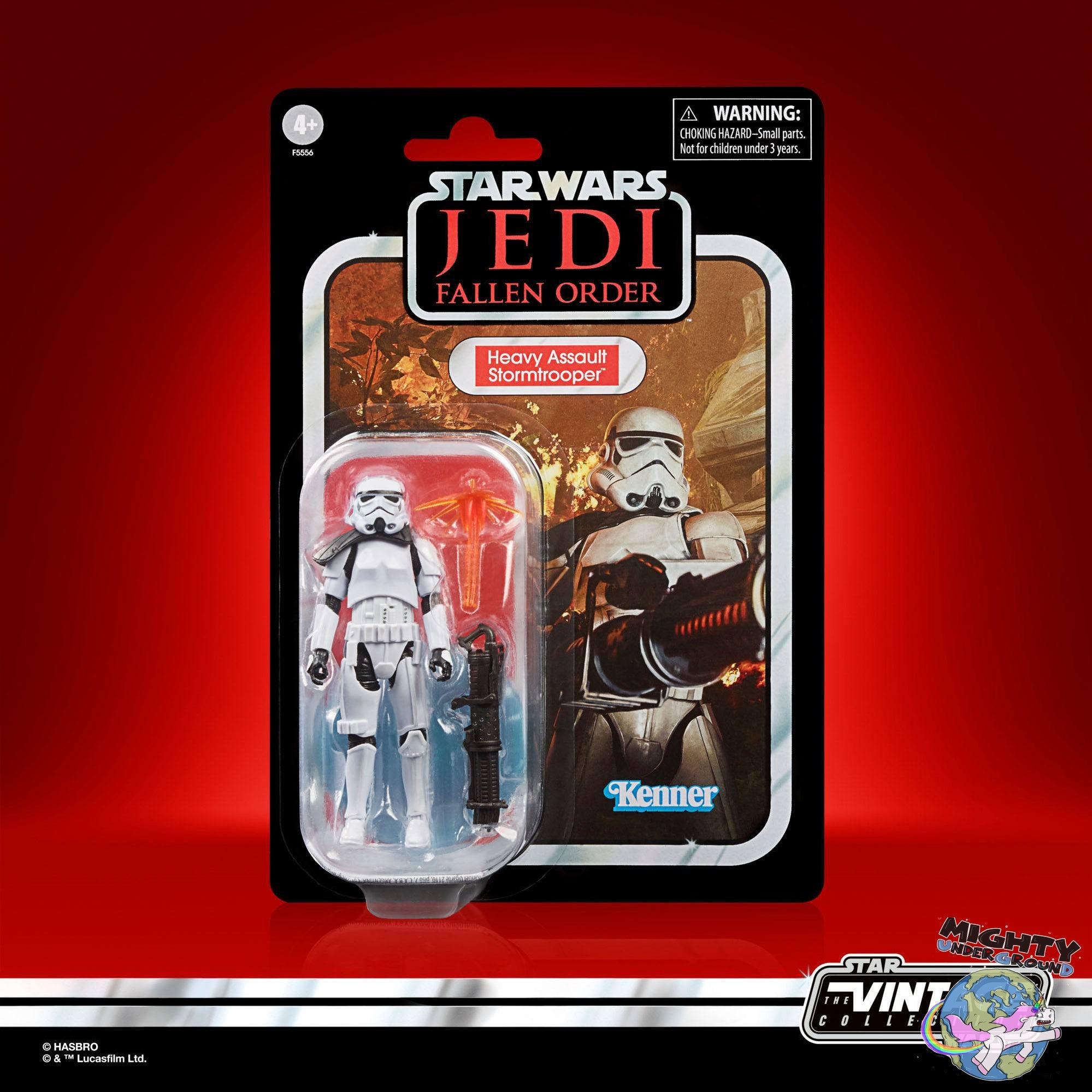 Star Wars Vintage Collection: Heavy Assault Stormtrooper (Jedi: Fallen Order) - 10 cm-Actionfiguren-Hasbro-Mighty Underground
