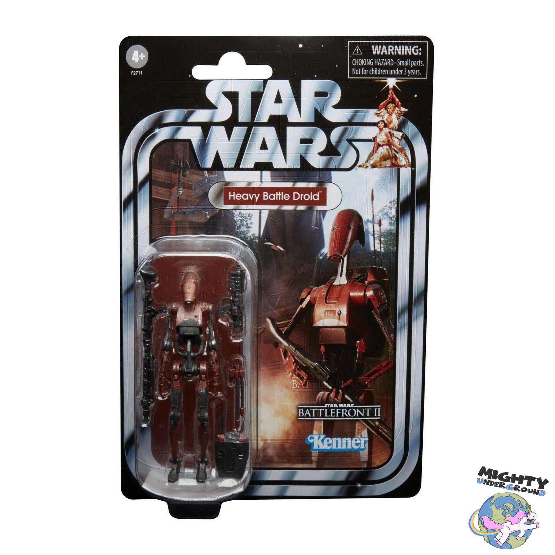 Star Wars Vintage Collection: Heavy Battle Droid (Battlefront II) - 10 cm-Actionfiguren-Hasbro-Mighty Underground