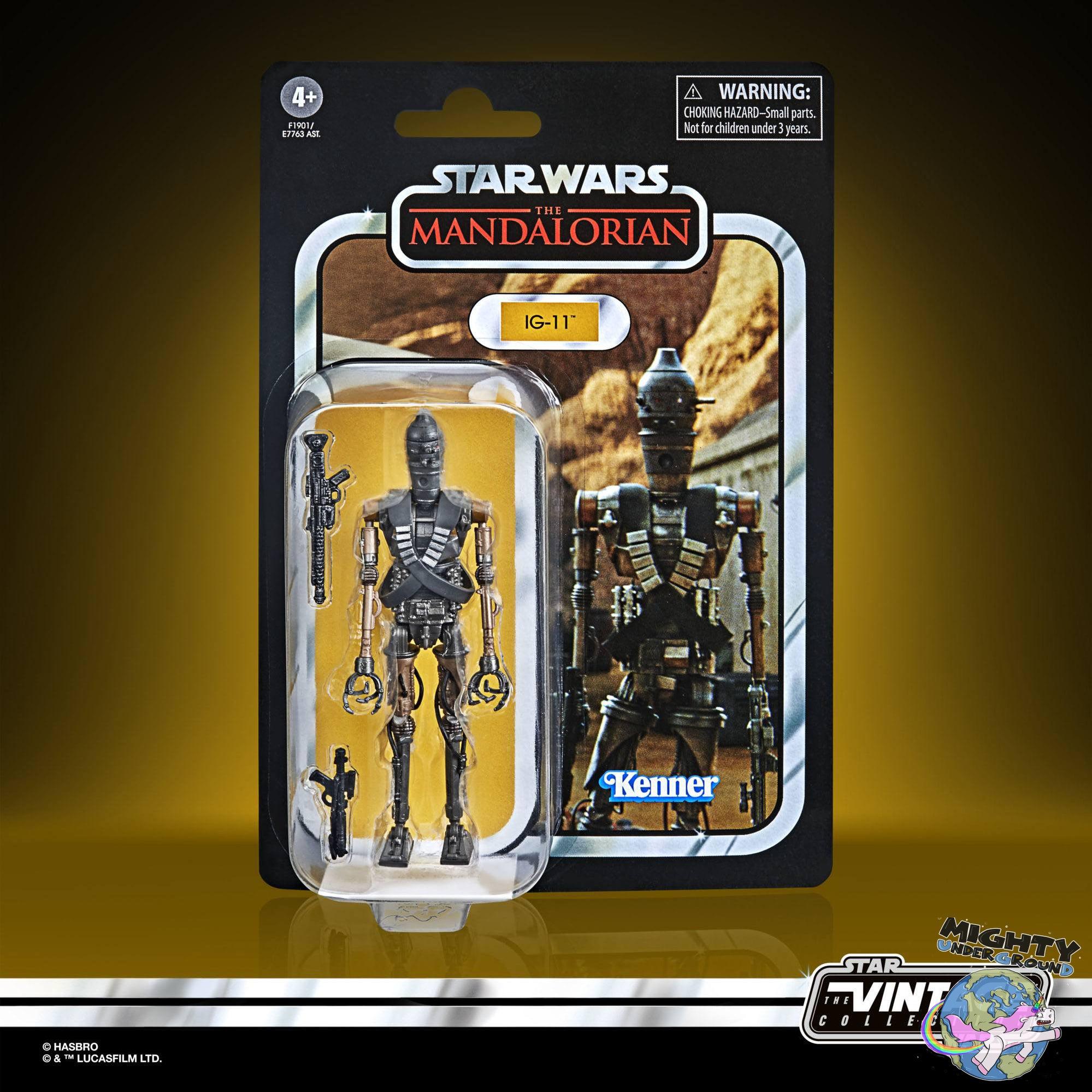 Star Wars Vintage Collection: IG-11 (The Mandalorian) - 10 cm-Actionfiguren-Hasbro-Mighty Underground