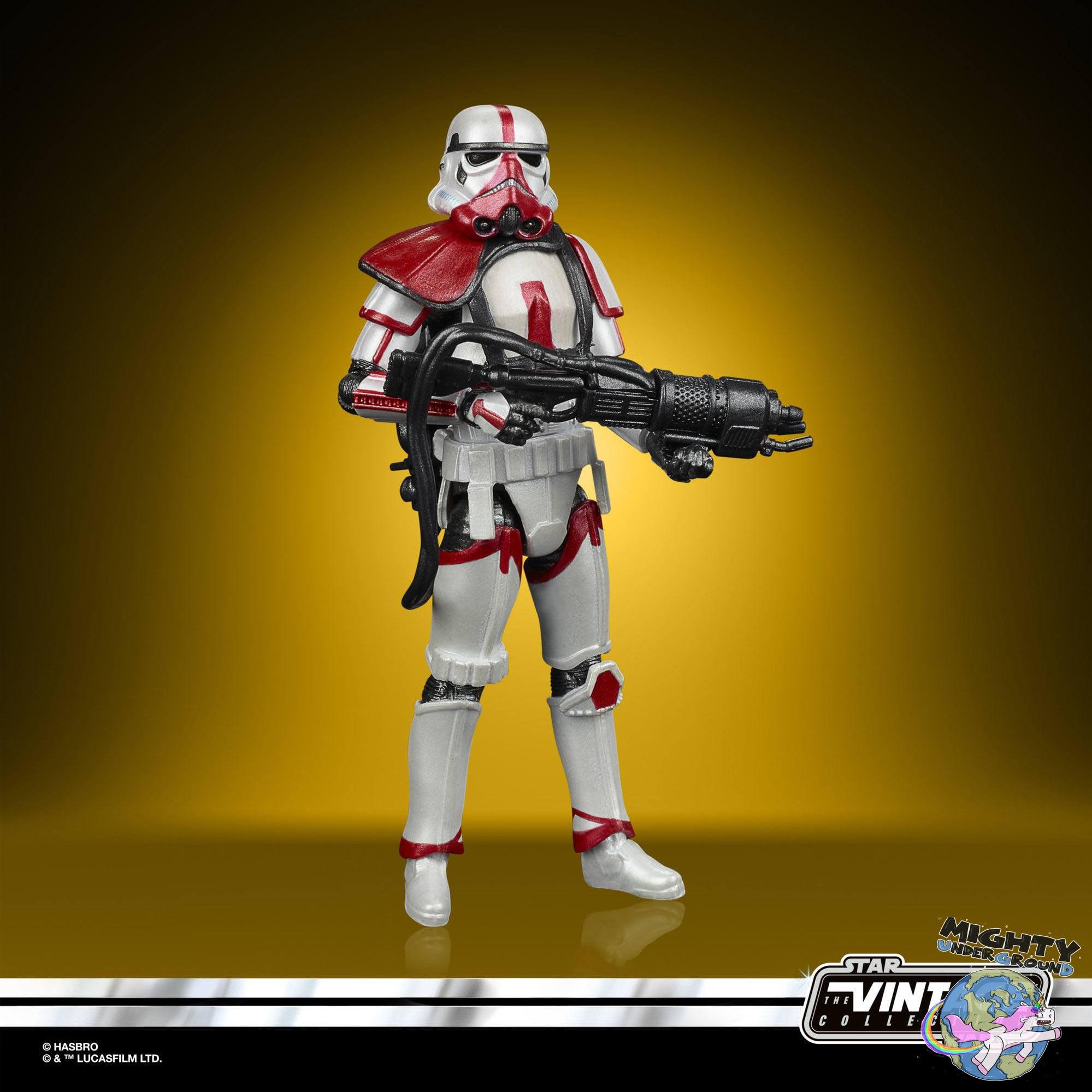 Star Wars Vintage Collection: Incinerator Trooper (The Mandalorian, Carbonized) - 10 cm-Actionfiguren-Hasbro-Mighty Underground