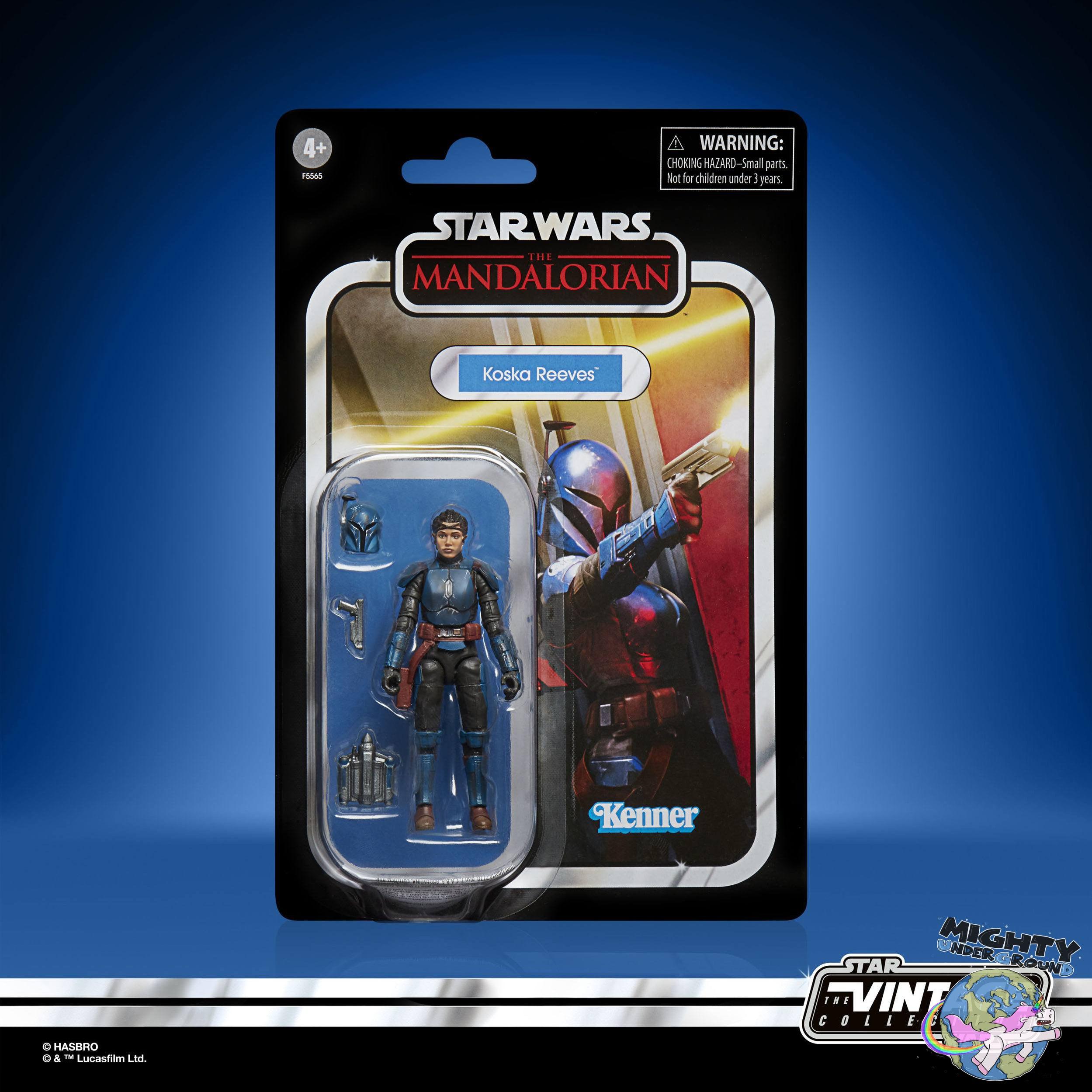 Star Wars Vintage Collection: Koska Reeves (The Mandalorian) - 10 cm-Actionfiguren-Hasbro-Mighty Underground
