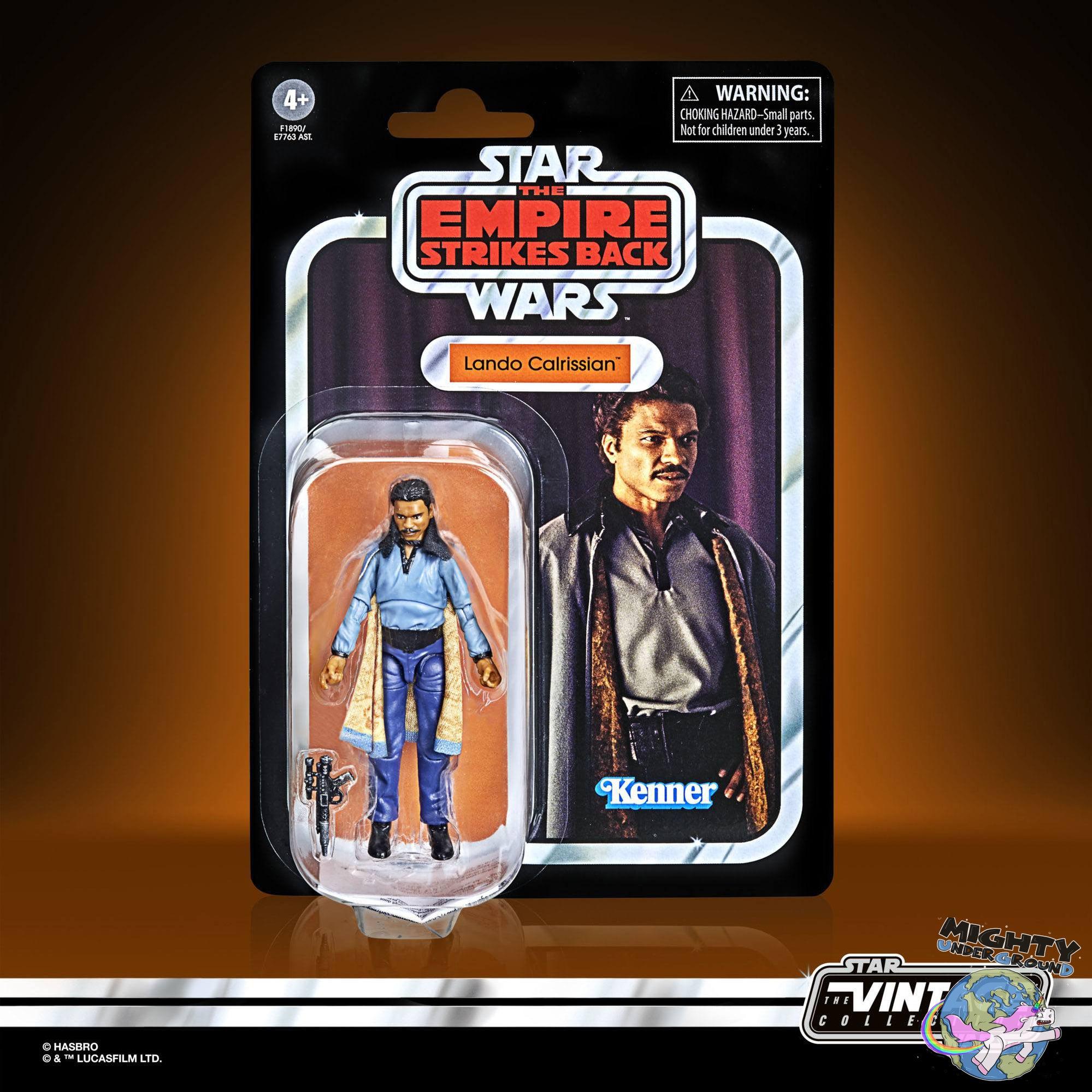 Star Wars Vintage Collection: Lando Calrissian (Episode V) - 10 cm-Actionfiguren-Hasbro-Mighty Underground