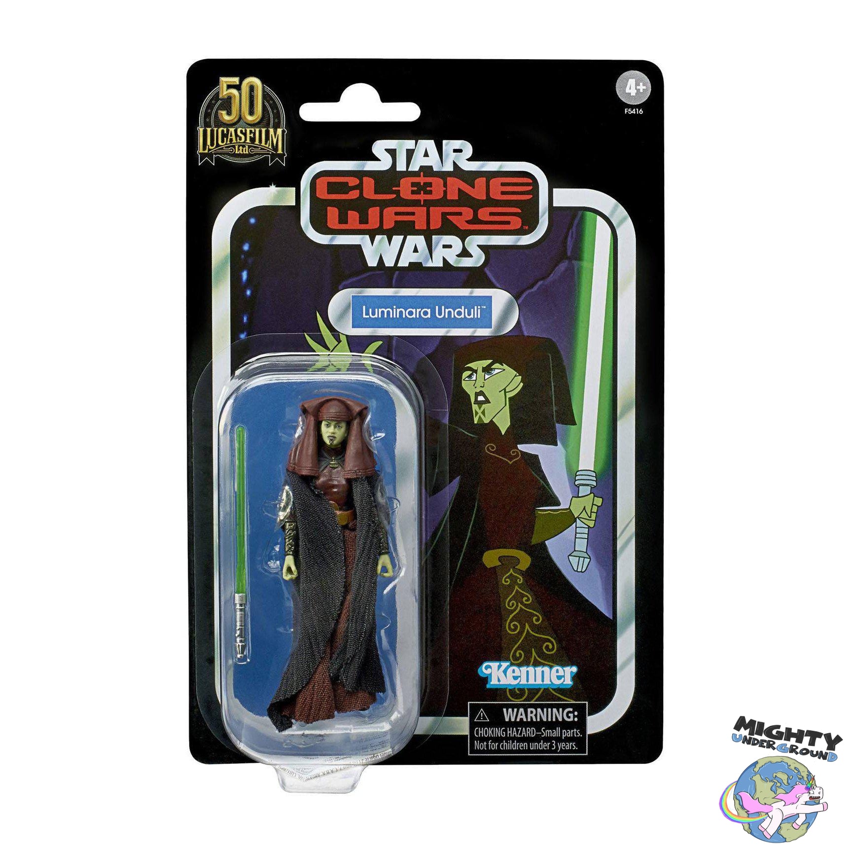 Star Wars Vintage Collection: Luminara Unduli (The Clone Wars) - 10 cm-Actionfiguren-Hasbro-Mighty Underground