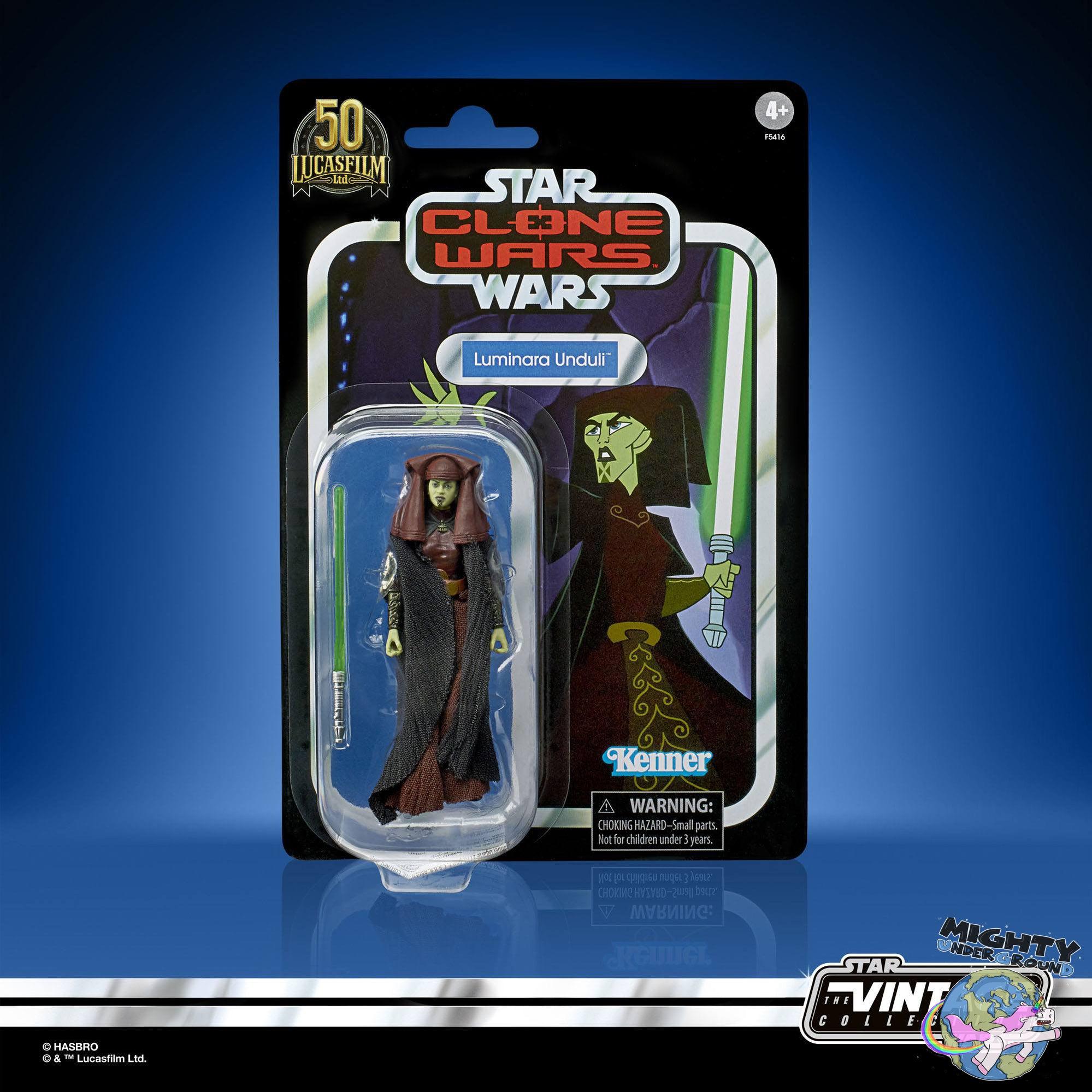 Star Wars Vintage Collection: Luminara Unduli (The Clone Wars) - 10 cm-Actionfiguren-Hasbro-Mighty Underground