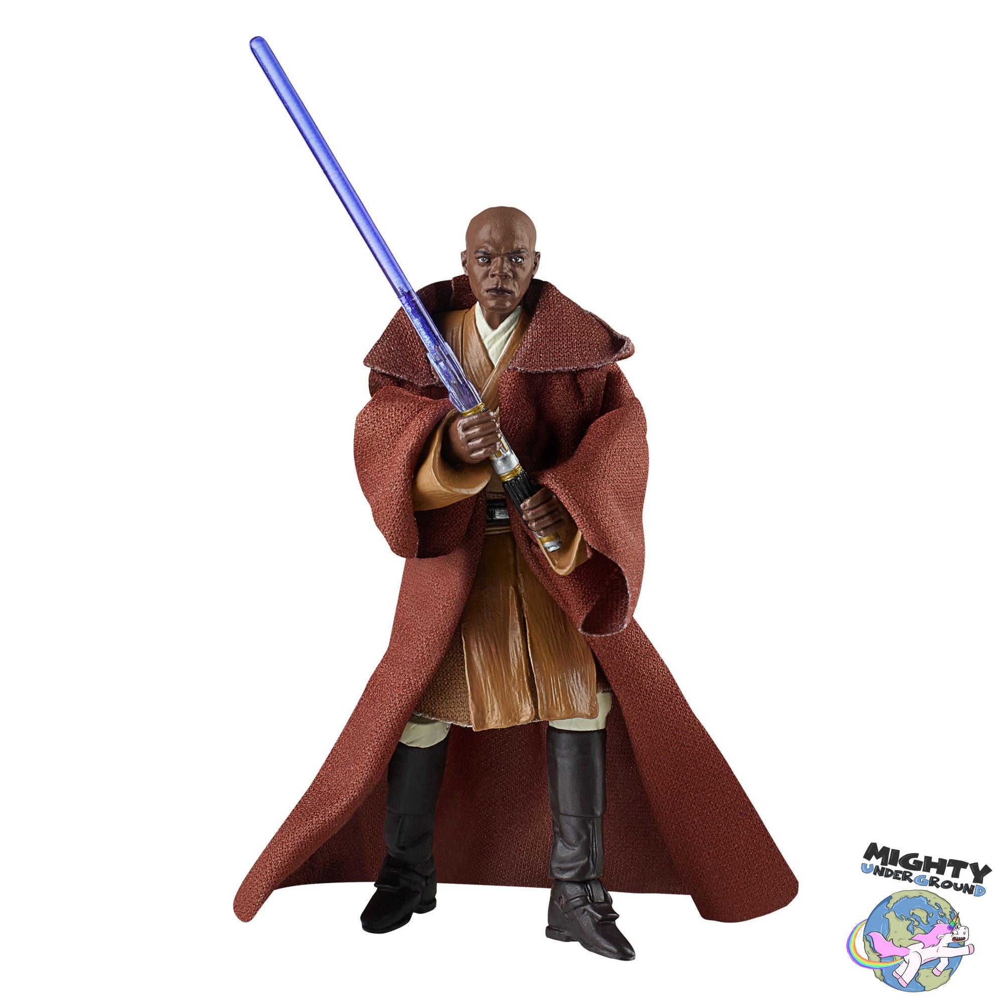 Star Wars Vintage Collection: Mace Windu (Episode II) - 10 cm-Actionfiguren-Hasbro-Mighty Underground