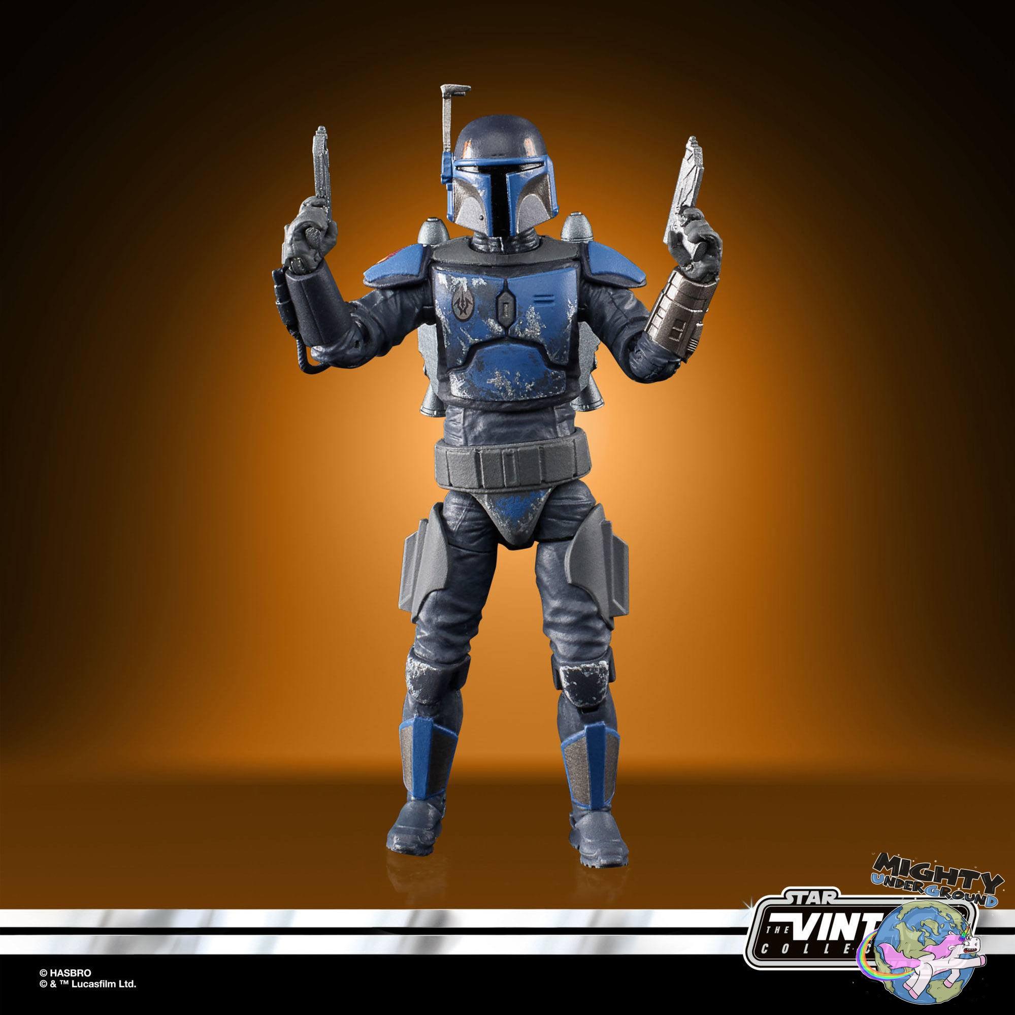 Star Wars Vintage Collection: Mandalorian Death Watch Airborne Trooper (The Clone Wars) - 10 cm-Actionfiguren-Hasbro-Mighty Underground
