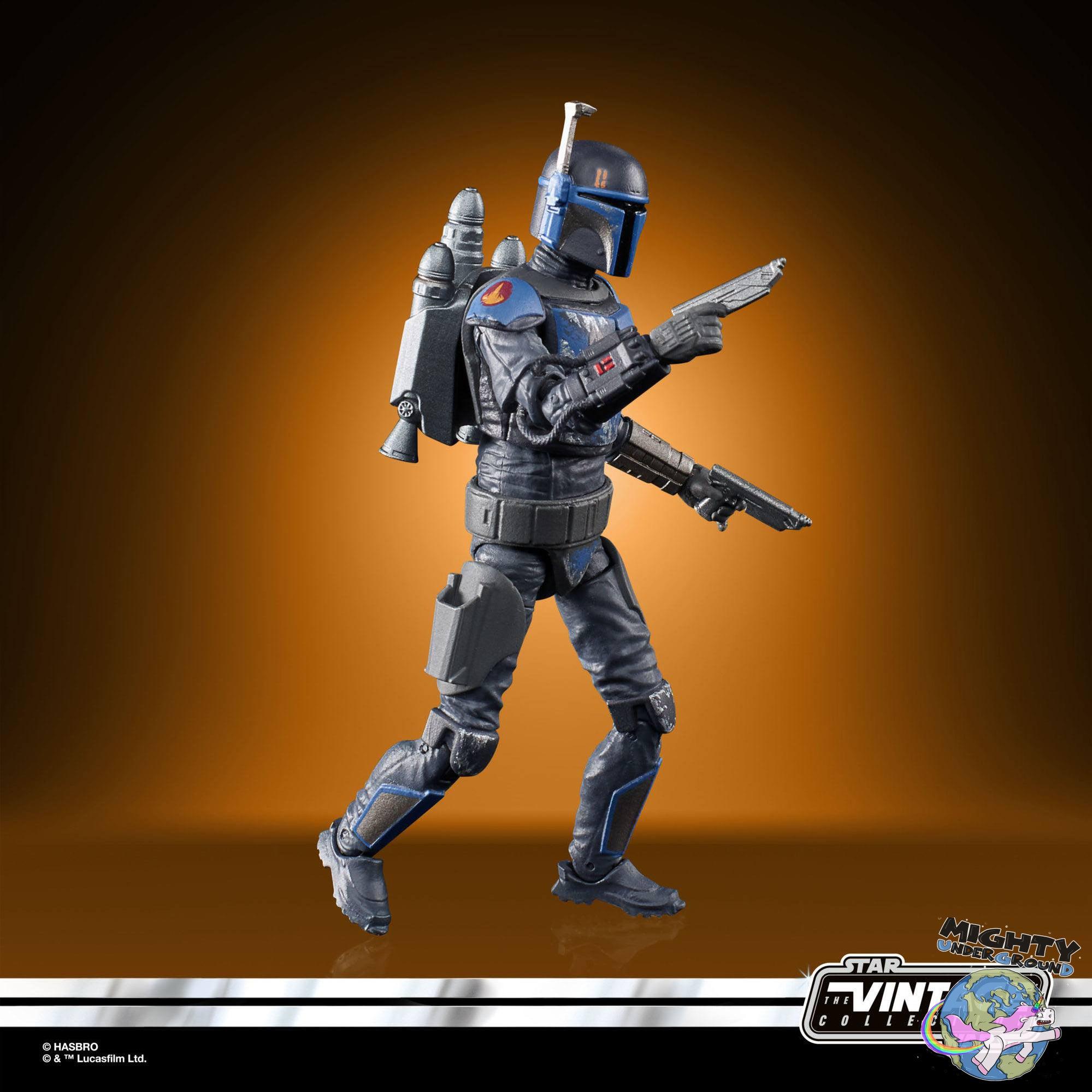 Star Wars Vintage Collection: Mandalorian Death Watch Airborne Trooper (The Clone Wars) - 10 cm-Actionfiguren-Hasbro-Mighty Underground