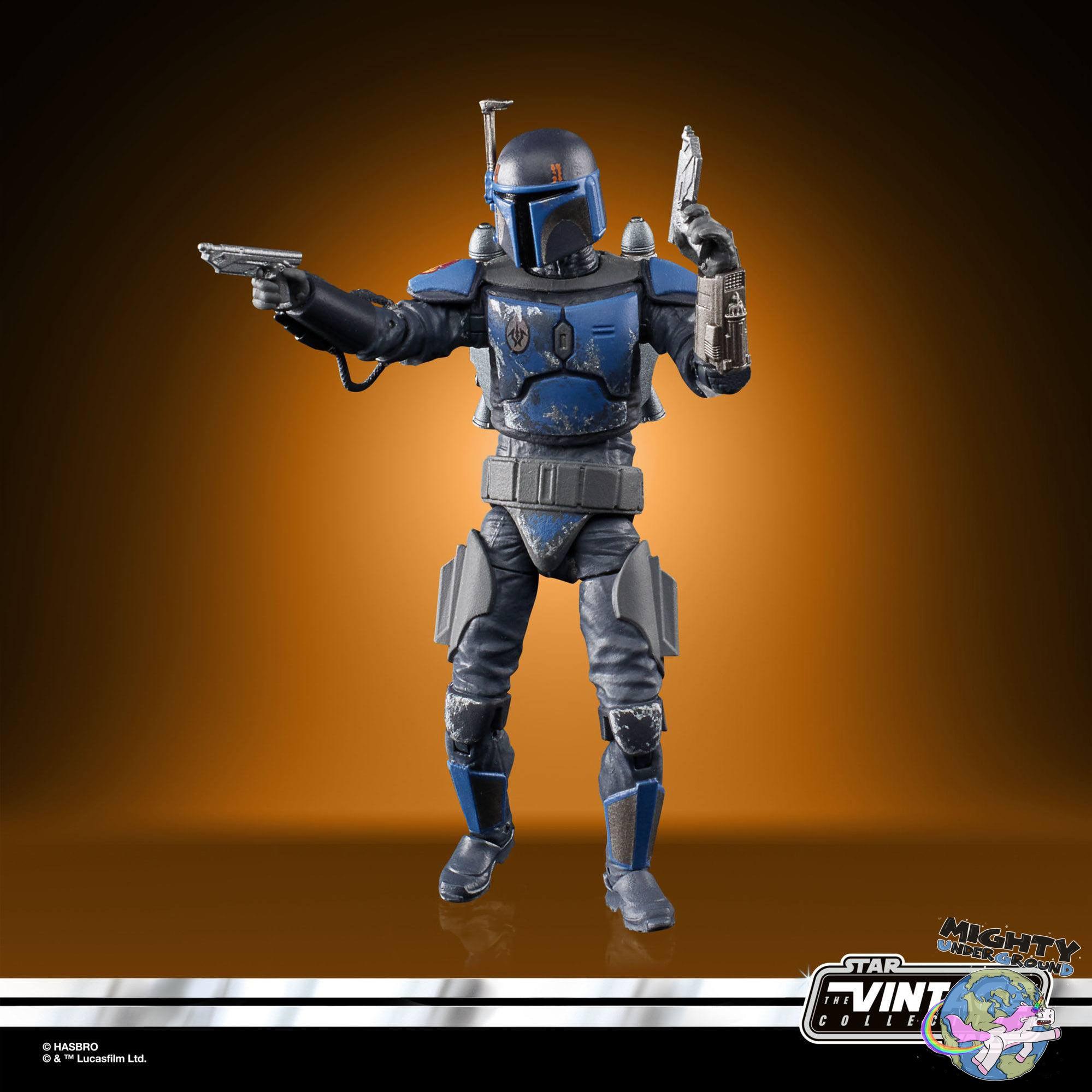 Star Wars Vintage Collection: Mandalorian Death Watch Airborne Trooper (The Clone Wars) - 10 cm-Actionfiguren-Hasbro-Mighty Underground
