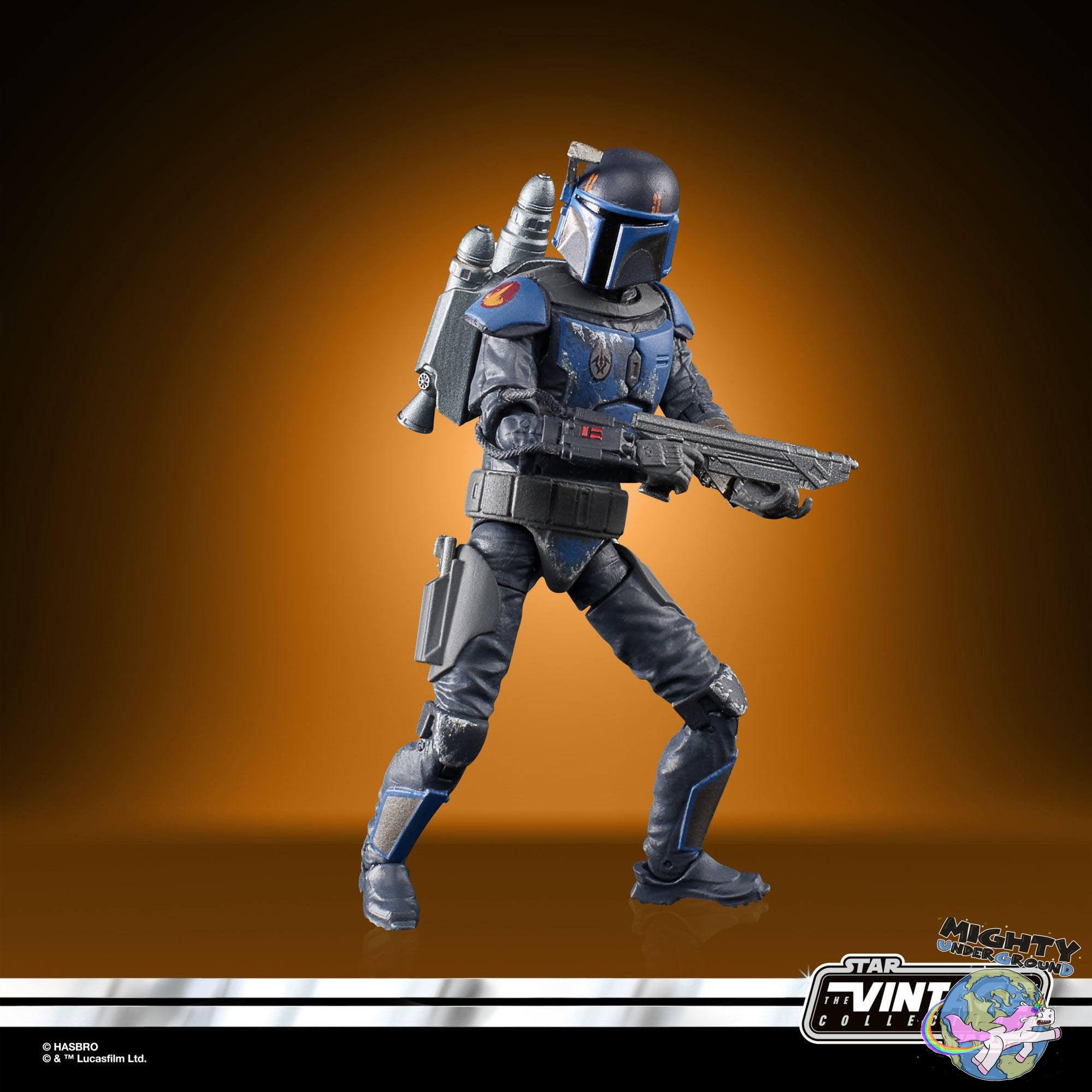 Star Wars Vintage Collection: Mandalorian Death Watch Airborne Trooper (The Clone Wars) - 10 cm-Actionfiguren-Hasbro-Mighty Underground