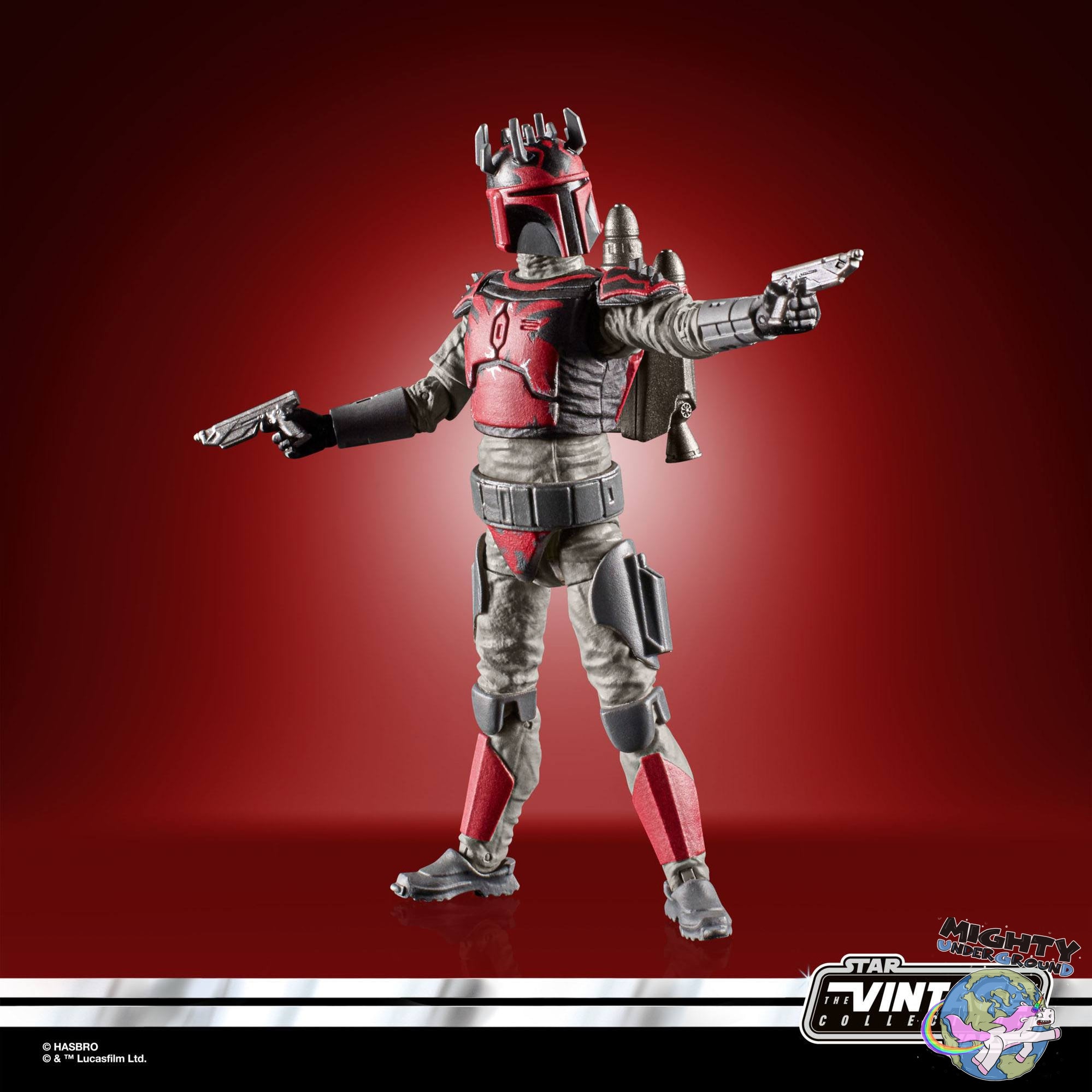 Star Wars Vintage Collection: Mandalorian Super Commando Captain (The Clone Wars) - 10 cm-Actionfiguren-Hasbro-Mighty Underground