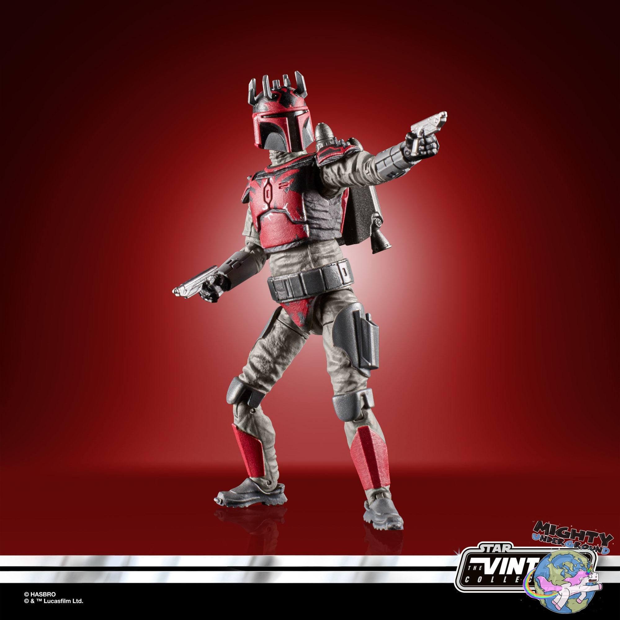 Star Wars Vintage Collection: Mandalorian Super Commando Captain (The Clone Wars) - 10 cm-Actionfiguren-Hasbro-Mighty Underground
