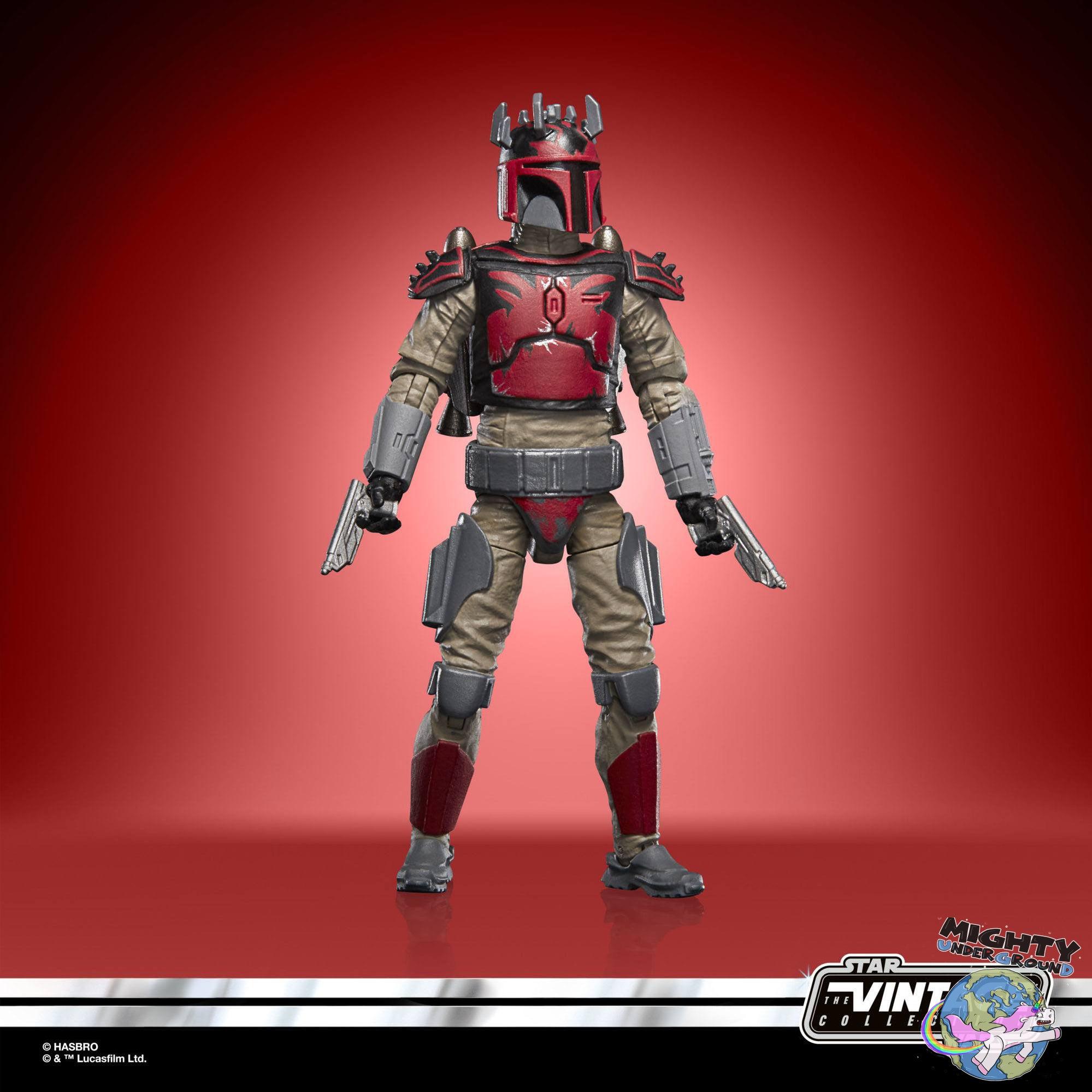 Star Wars Vintage Collection: Mandalorian Super Commando Captain (The Clone Wars) - 10 cm-Actionfiguren-Hasbro-Mighty Underground