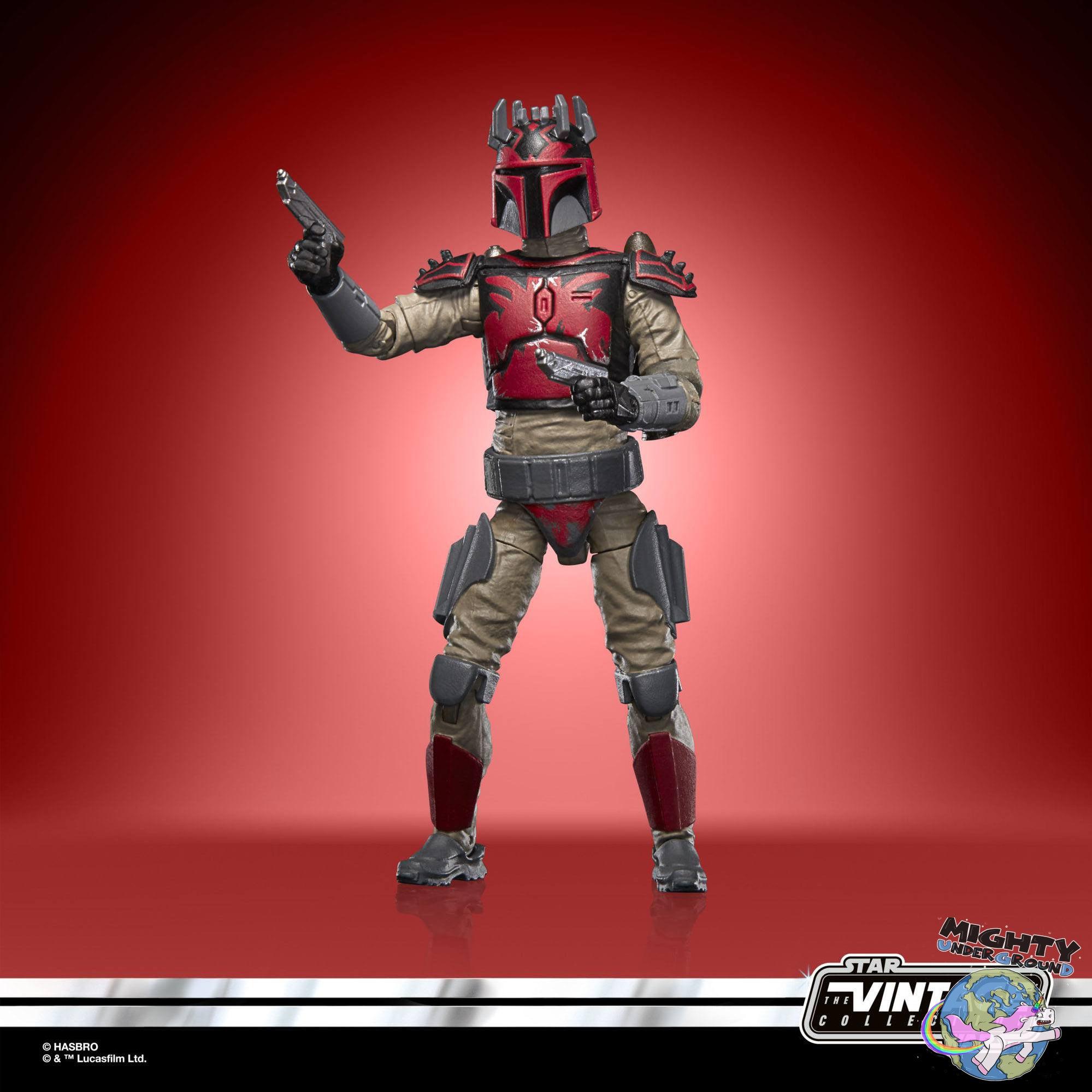 Star Wars Vintage Collection: Mandalorian Super Commando Captain (The Clone Wars) - 10 cm-Actionfiguren-Hasbro-Mighty Underground