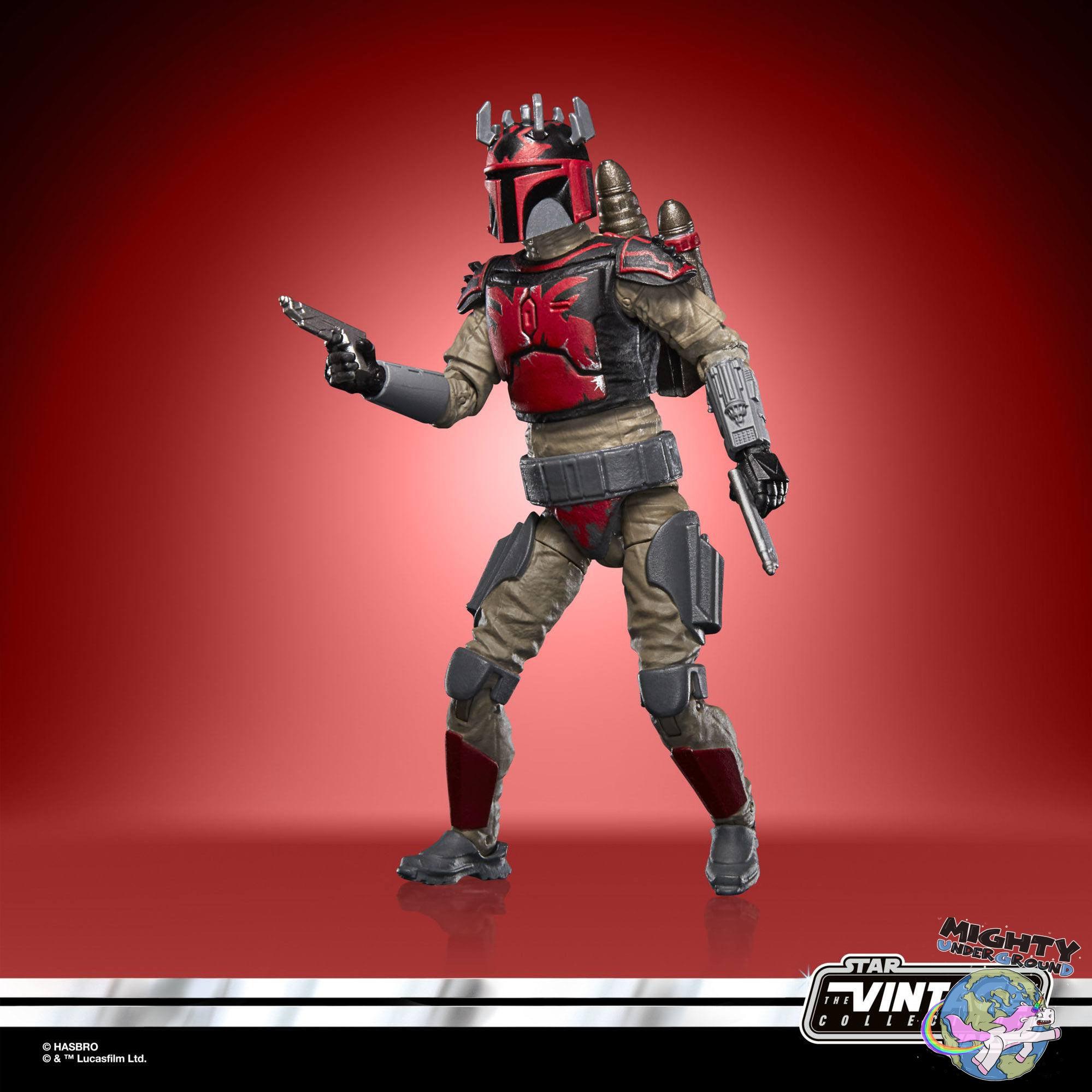 Star Wars Vintage Collection: Mandalorian Super Commando Captain (The Clone Wars) - 10 cm-Actionfiguren-Hasbro-Mighty Underground