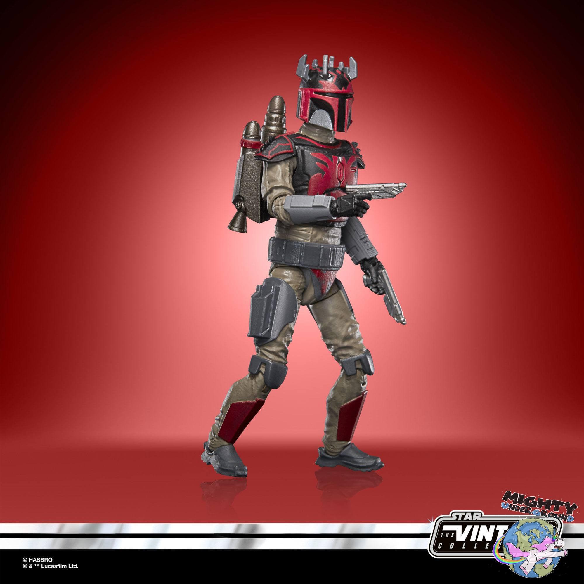 Star Wars Vintage Collection: Mandalorian Super Commando Captain (The Clone Wars) - 10 cm-Actionfiguren-Hasbro-Mighty Underground