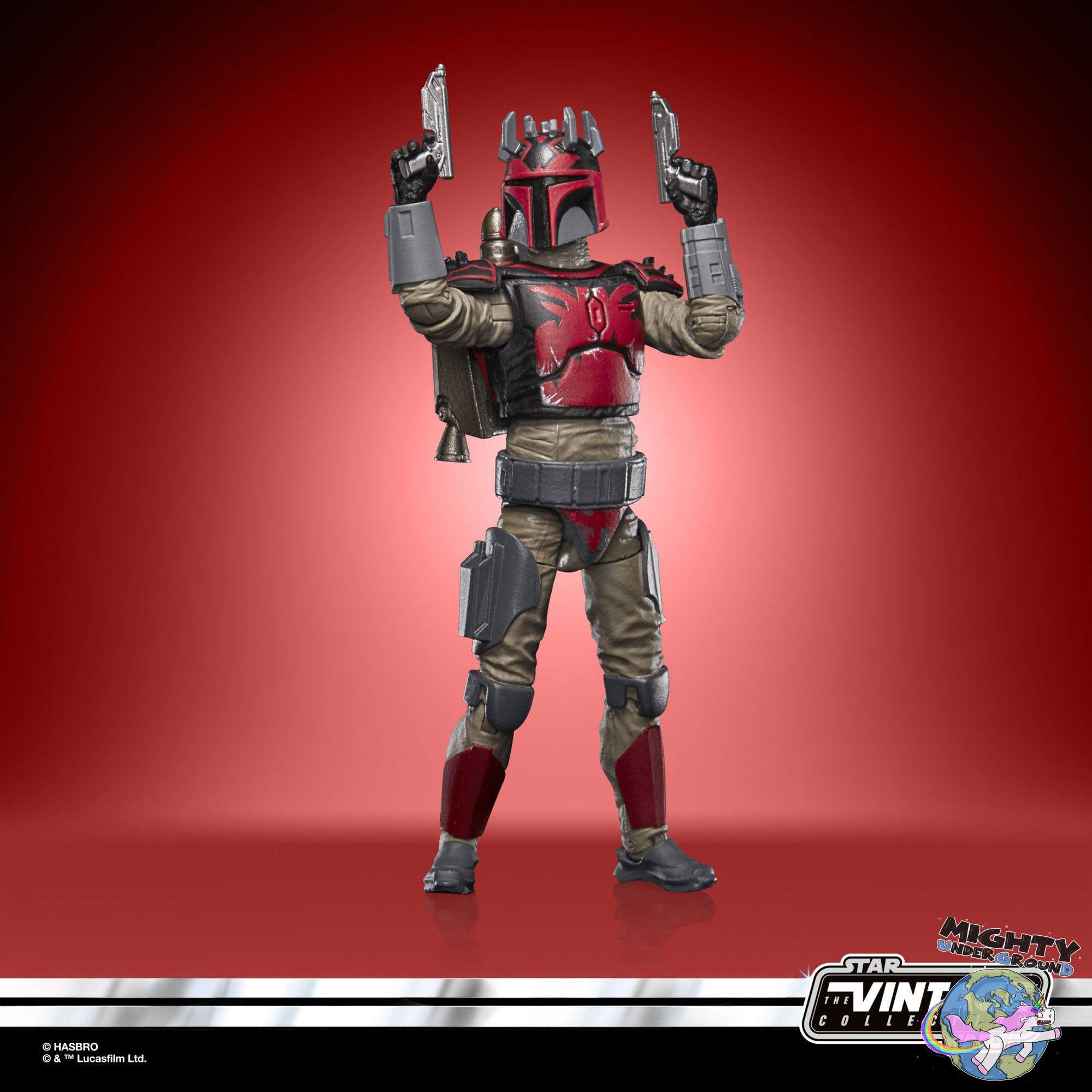 Star Wars Vintage Collection: Mandalorian Super Commando Captain (The Clone Wars) - 10 cm-Actionfiguren-Hasbro-Mighty Underground