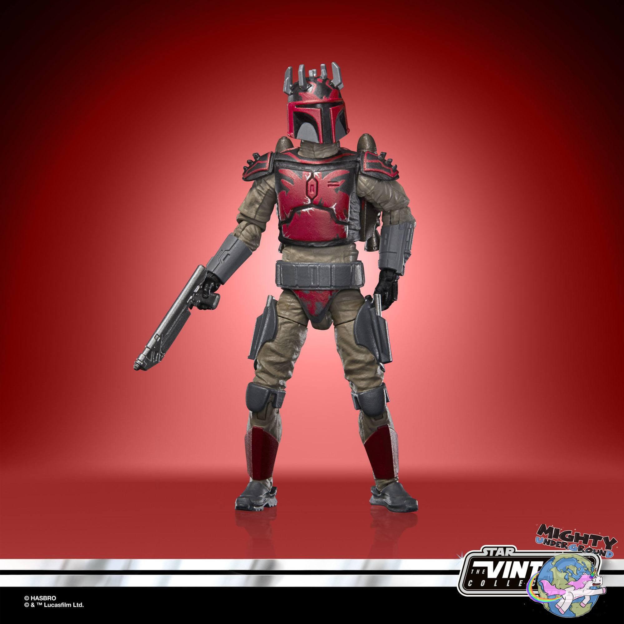 Star Wars Vintage Collection: Mandalorian Super Commando Captain (The Clone Wars) - 10 cm-Actionfiguren-Hasbro-Mighty Underground