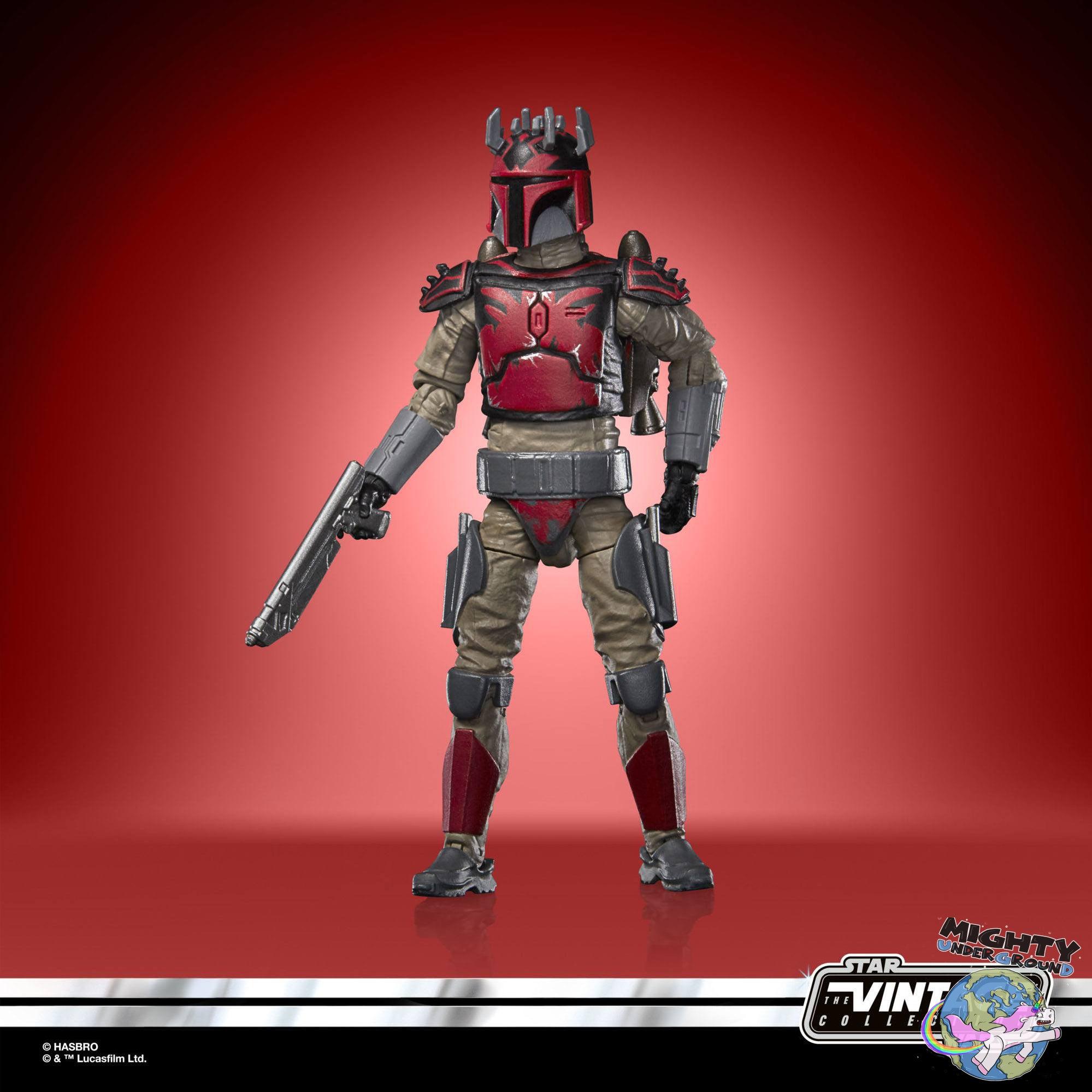 Star Wars Vintage Collection: Mandalorian Super Commando Captain (The Clone Wars) - 10 cm-Actionfiguren-Hasbro-Mighty Underground