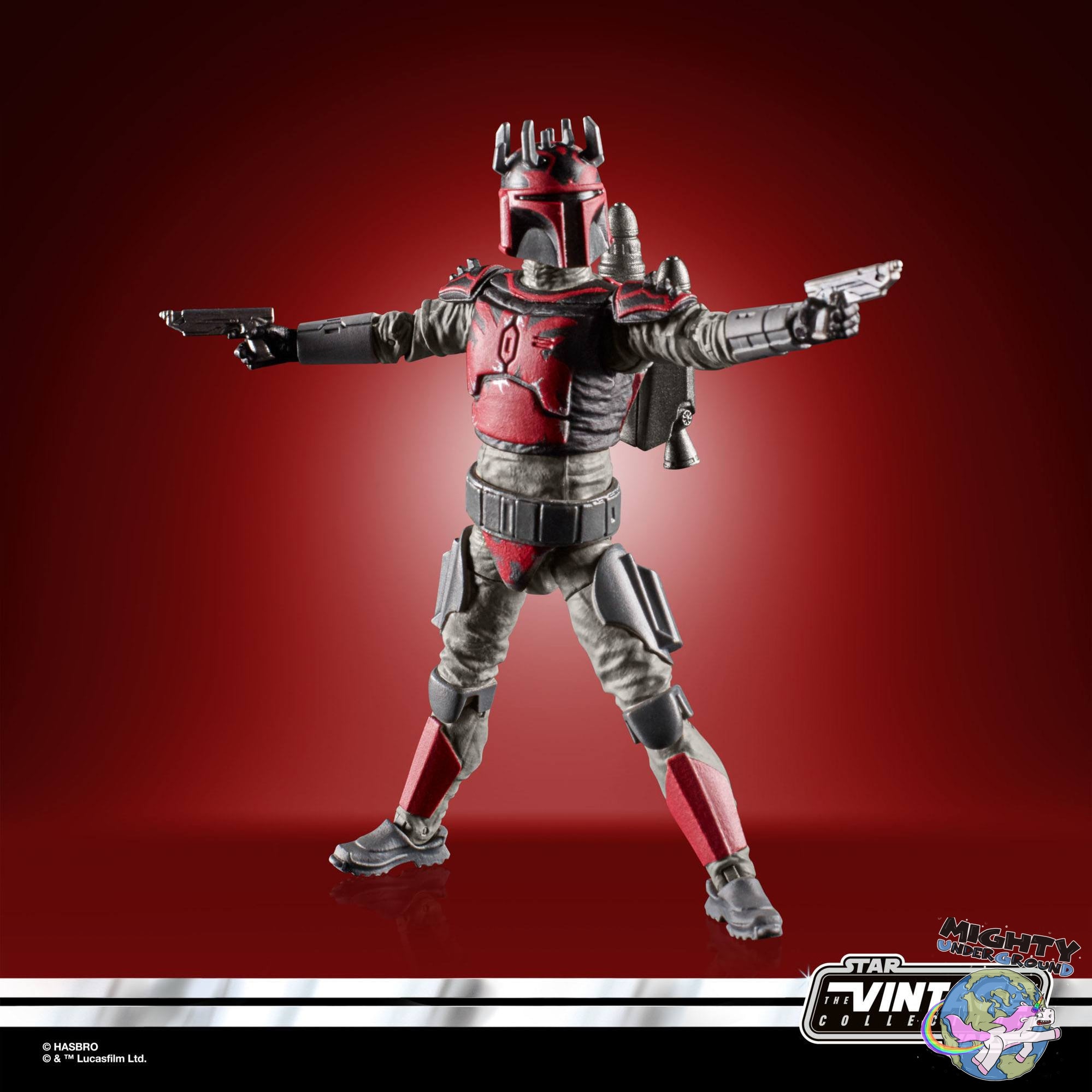 Star Wars Vintage Collection: Mandalorian Super Commando Captain (The Clone Wars) - 10 cm-Actionfiguren-Hasbro-Mighty Underground