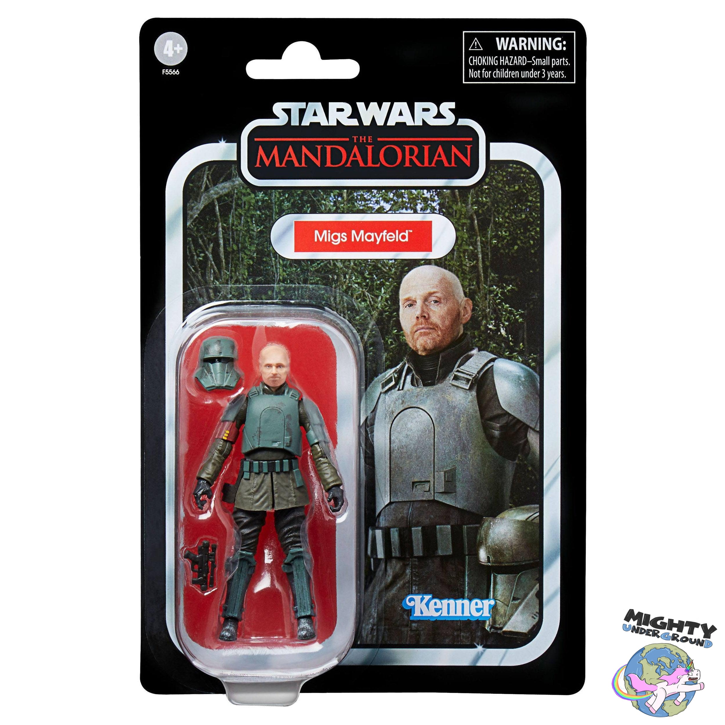 Star Wars Vintage Collection: Migs Mayfeld (The Mandalorian) - 10 cm-Actionfiguren-Hasbro-Mighty Underground