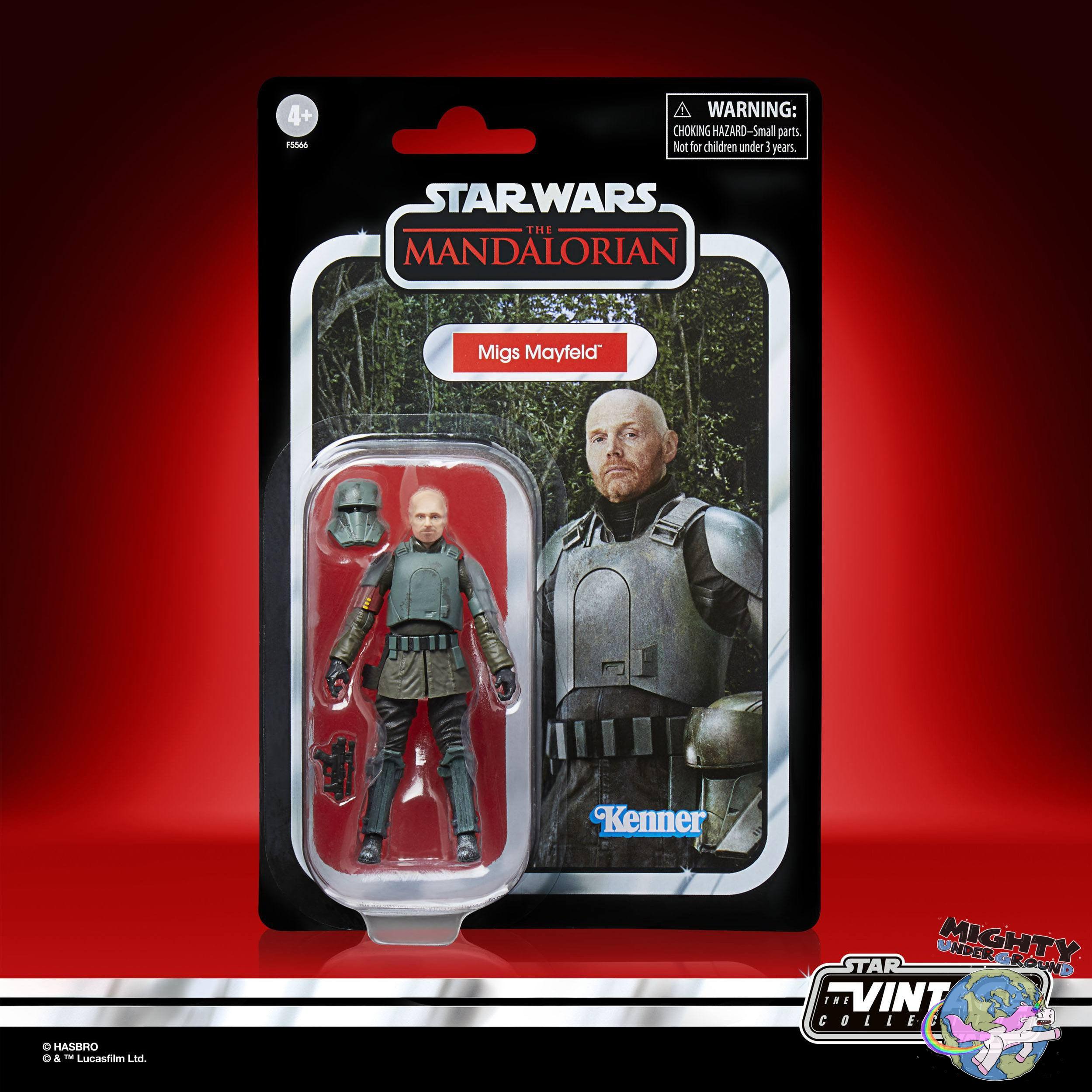 Star Wars Vintage Collection: Migs Mayfeld (The Mandalorian) - 10 cm-Actionfiguren-Hasbro-Mighty Underground