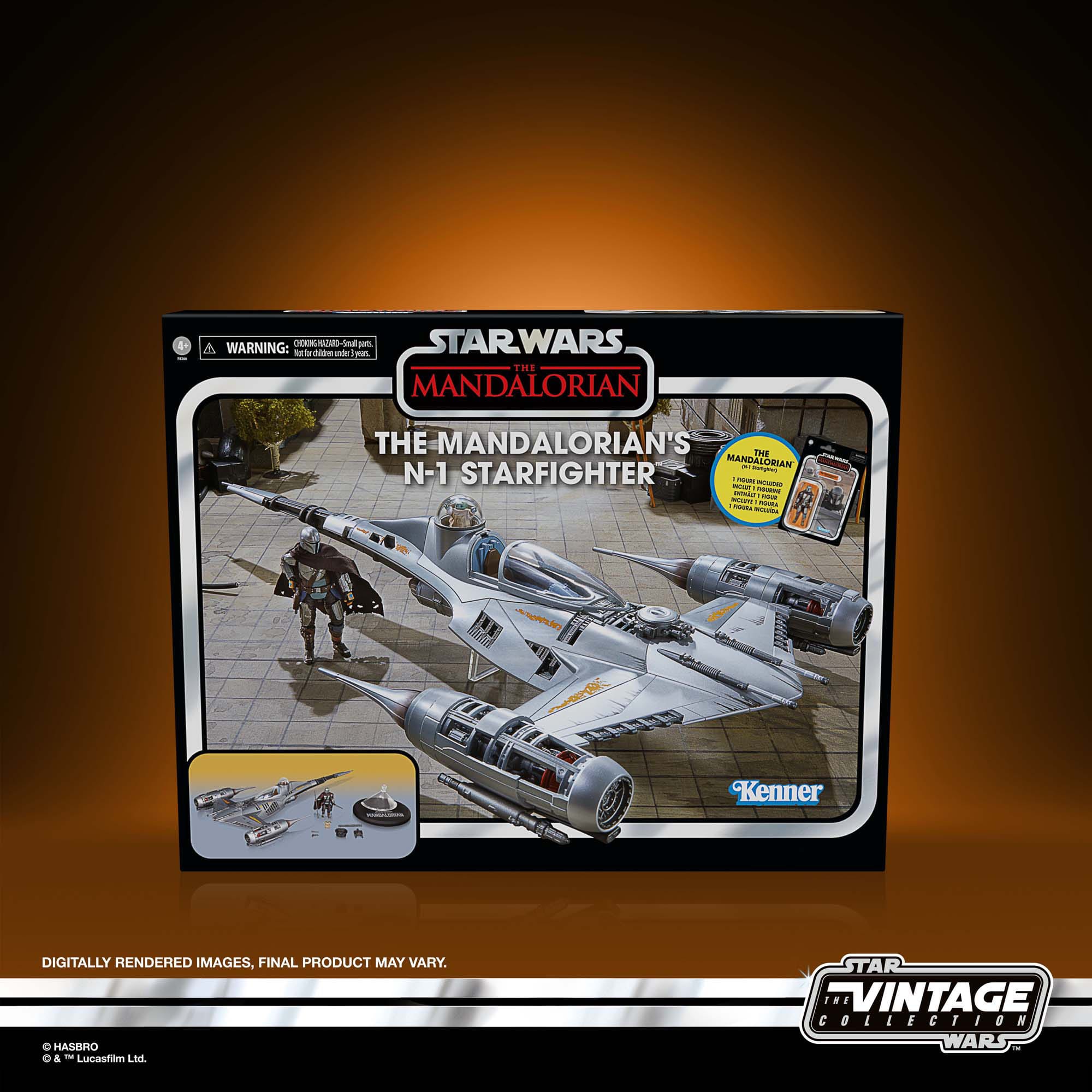 Star Wars Vintage Collection: N-1 Starfighter (The Mandalorian)-Actionfiguren-Hasbro-Mighty Underground