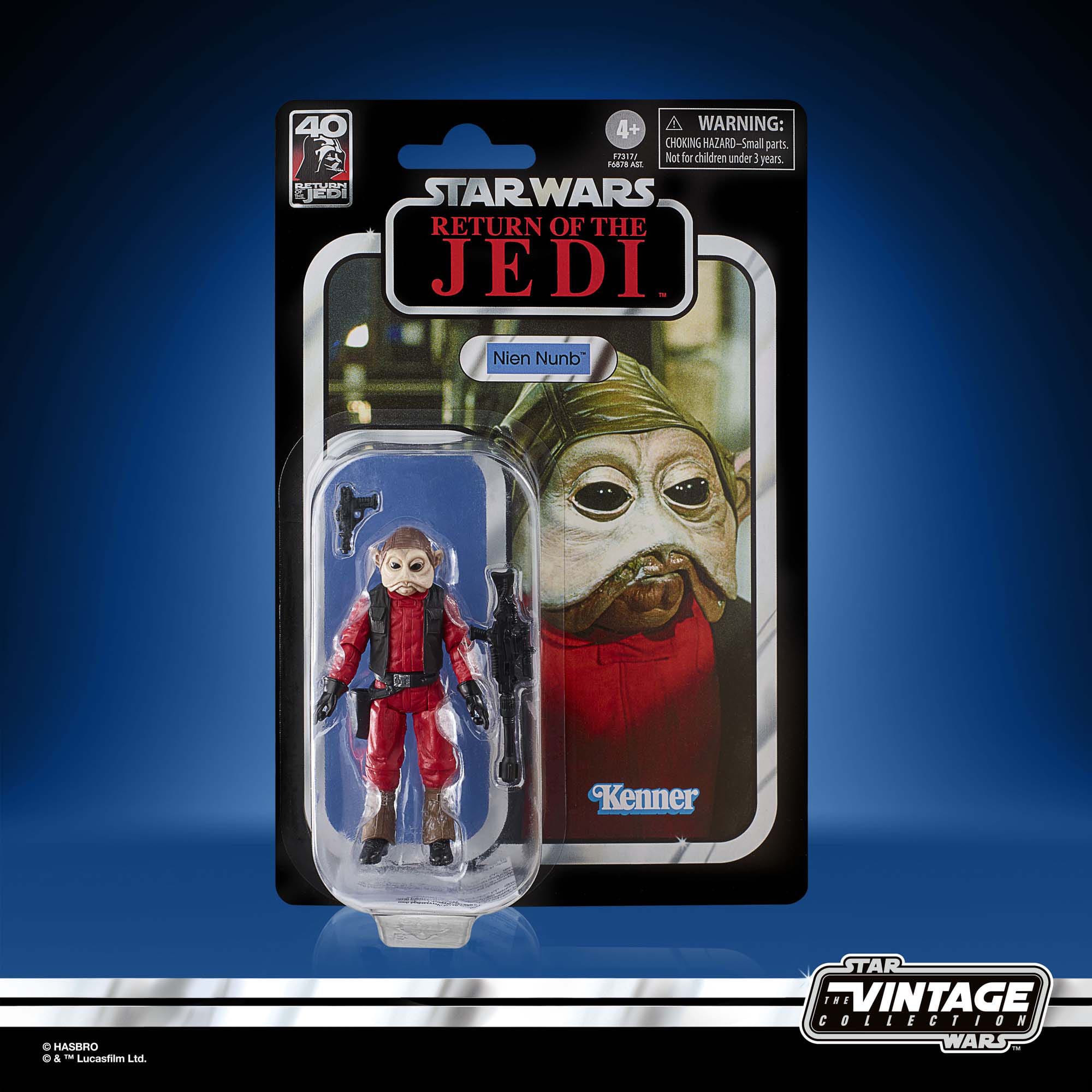 Star Wars Vintage Collection: Nien Nunb (EP VI) - 10 cm-Actionfiguren-Hasbro-Mighty Underground