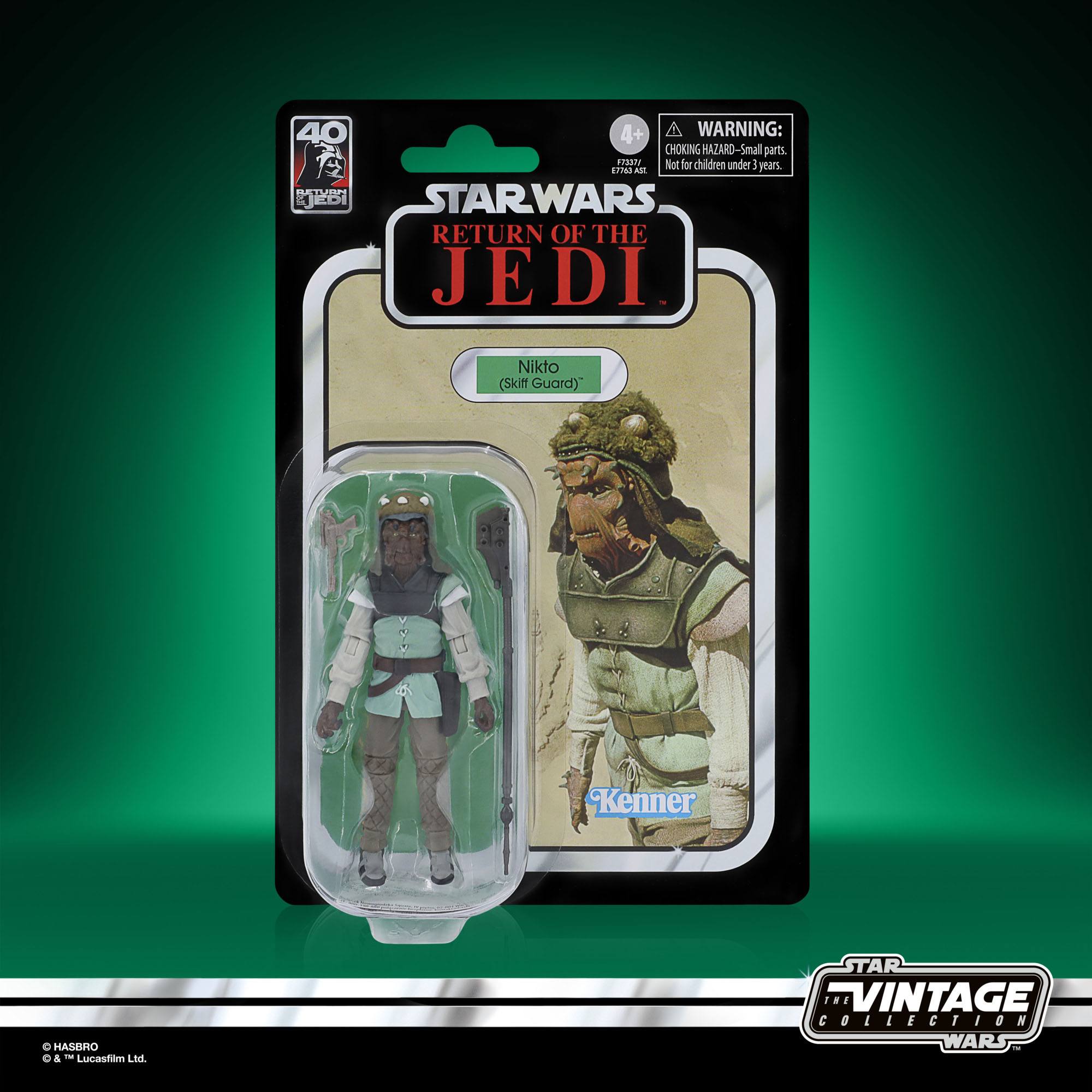 Star Wars Vintage Collection: Nikto (Skiff Guard, EP VI) - 10 cm-Actionfiguren-Hasbro-Mighty Underground
